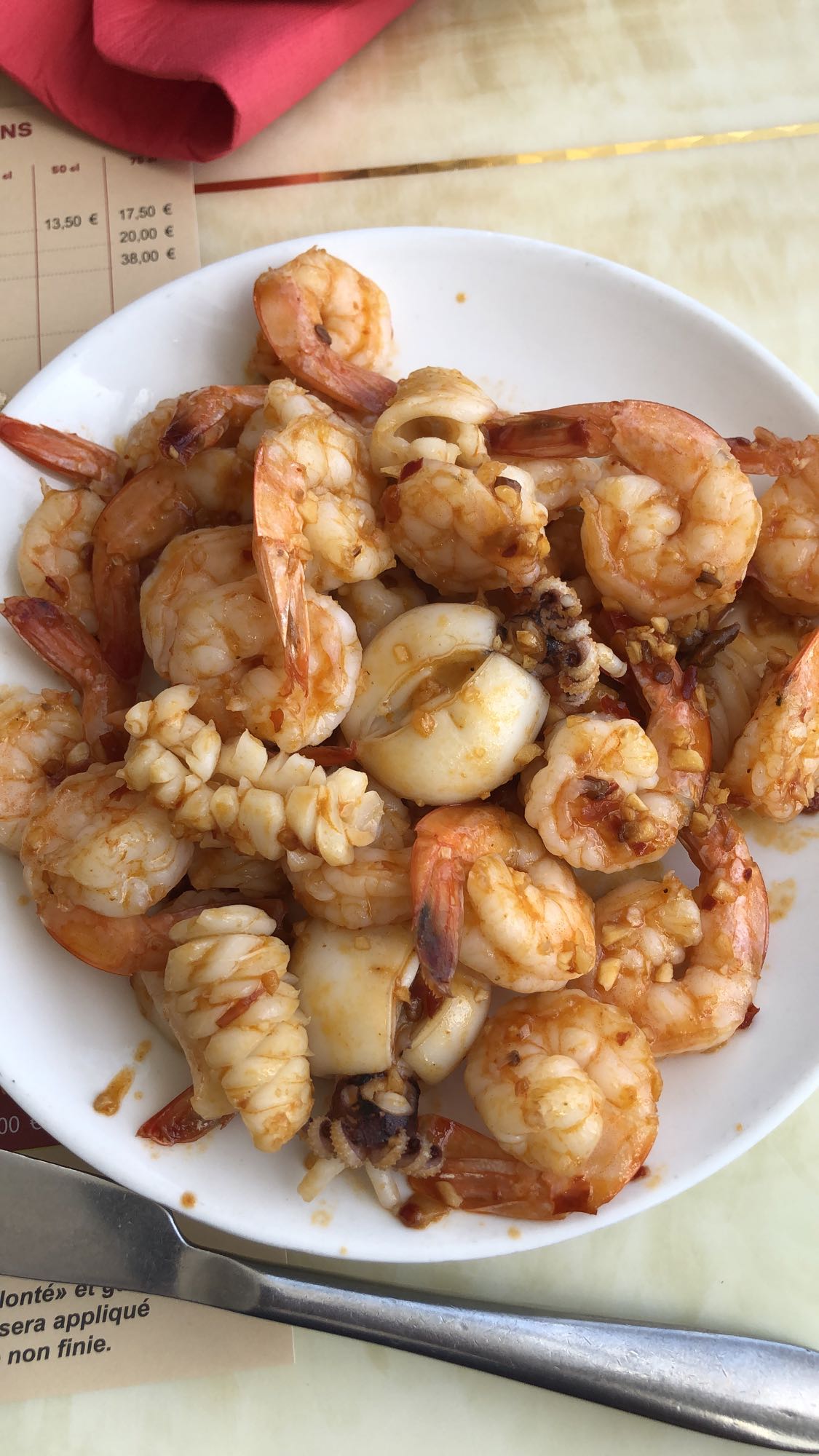 Assiette fruits de mer