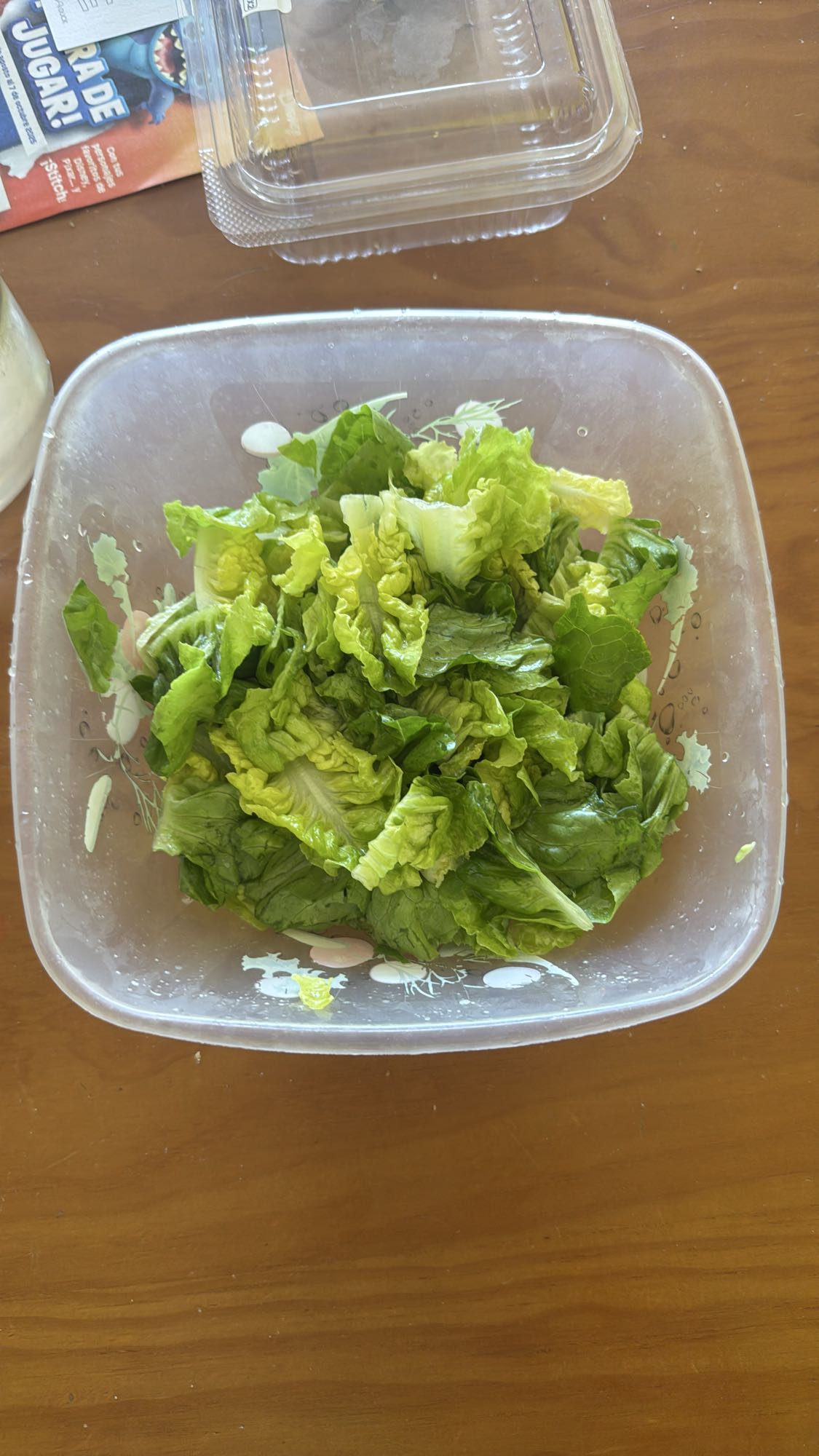 ensalada de lechuga