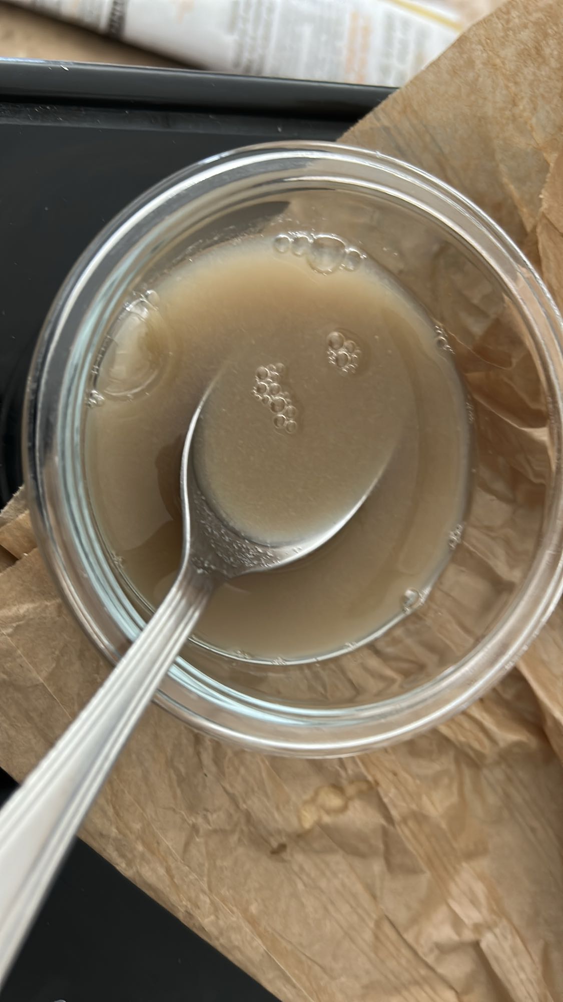 Bouillon de lentilles