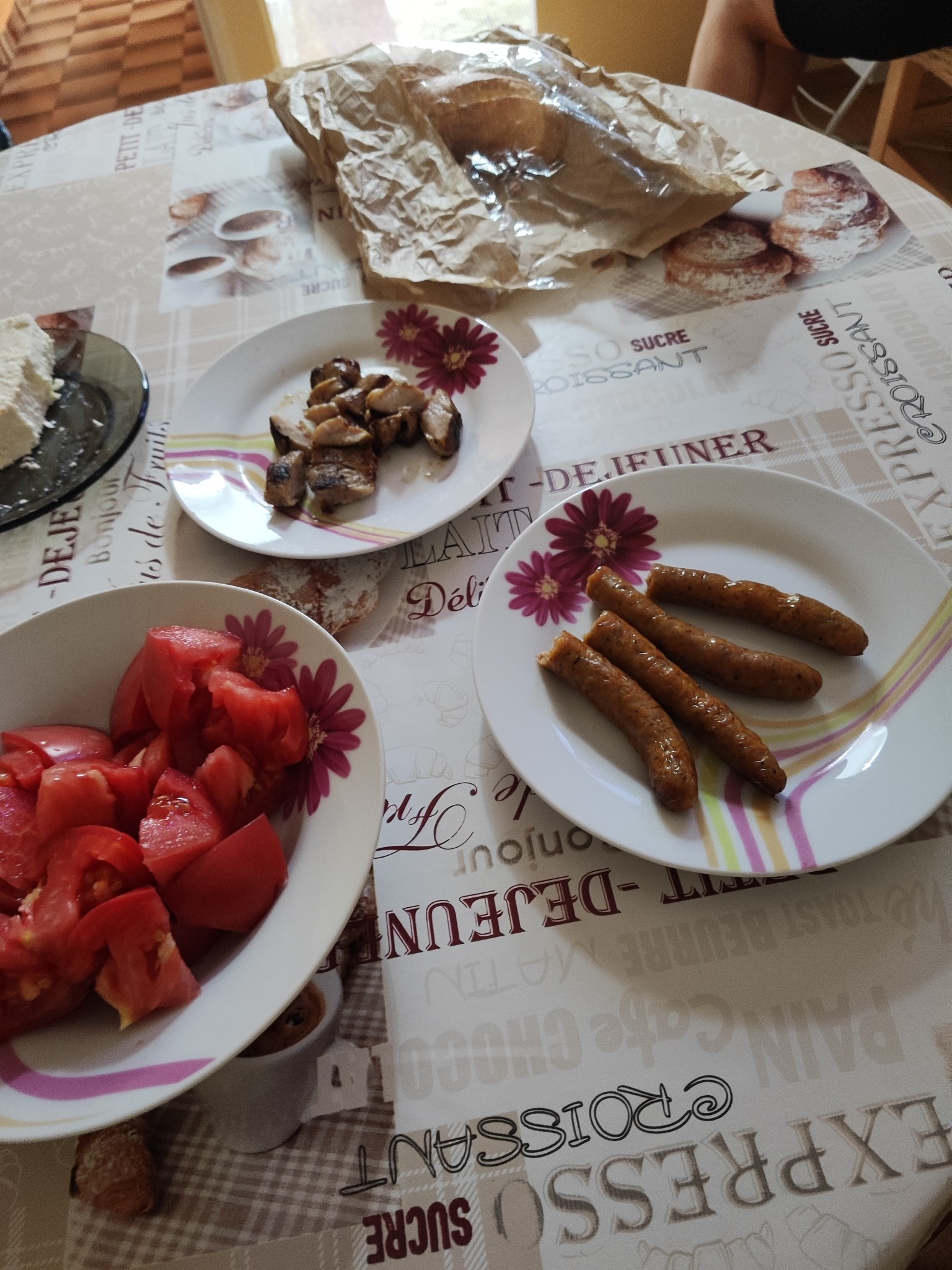 Sausage and Veggie Plate