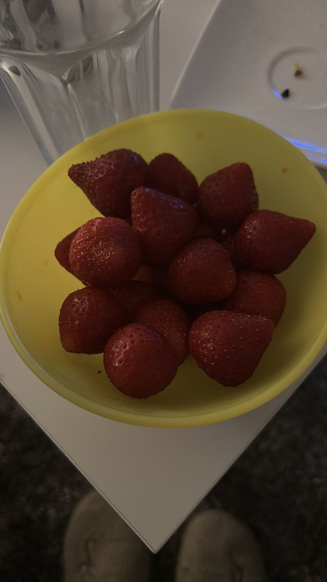 Aardbeien snack