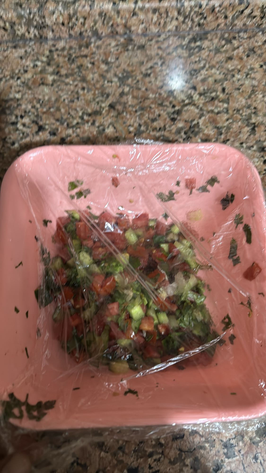 سلطة خضار طازجة