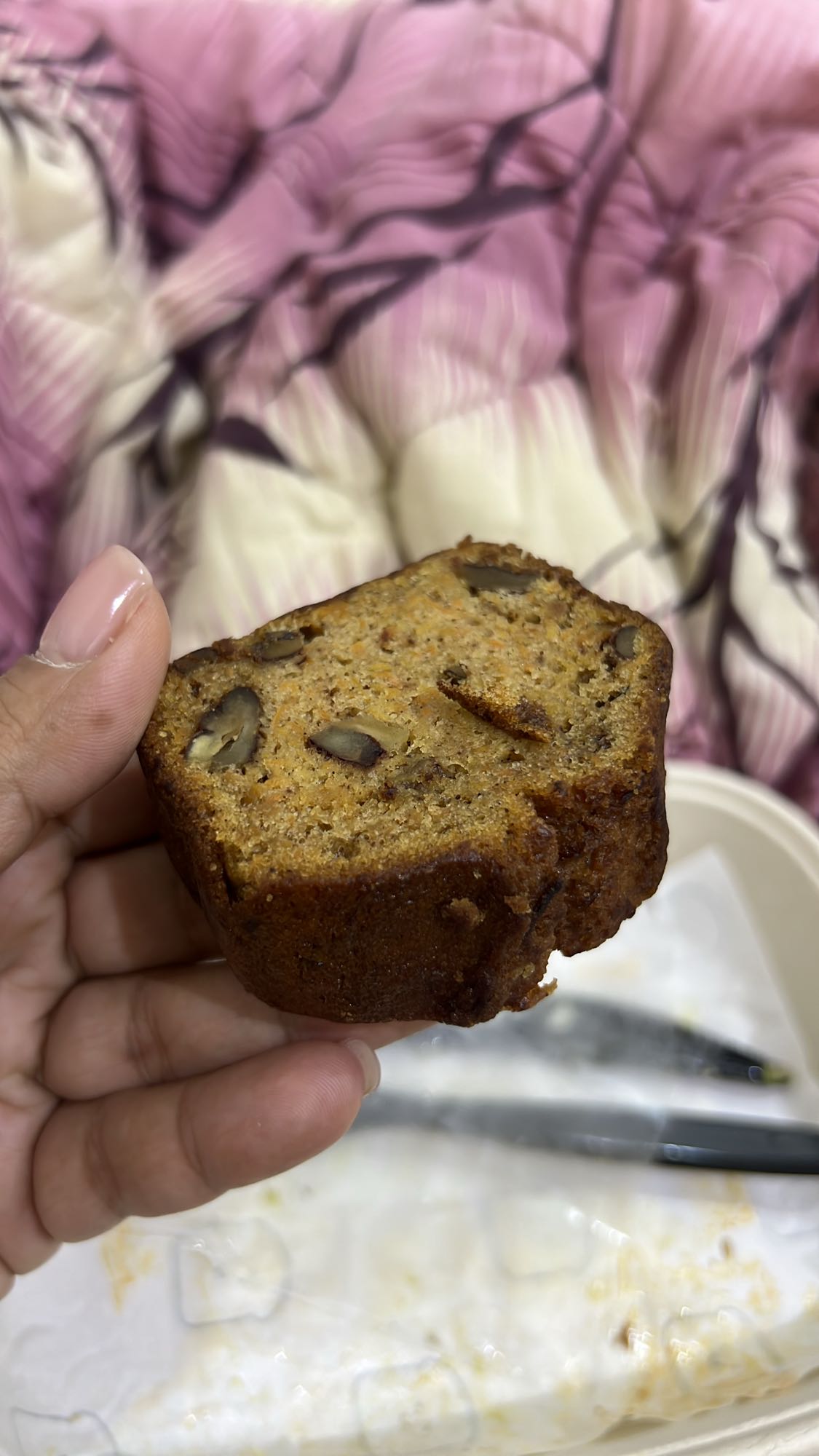 Banana Nut Bread Slice
