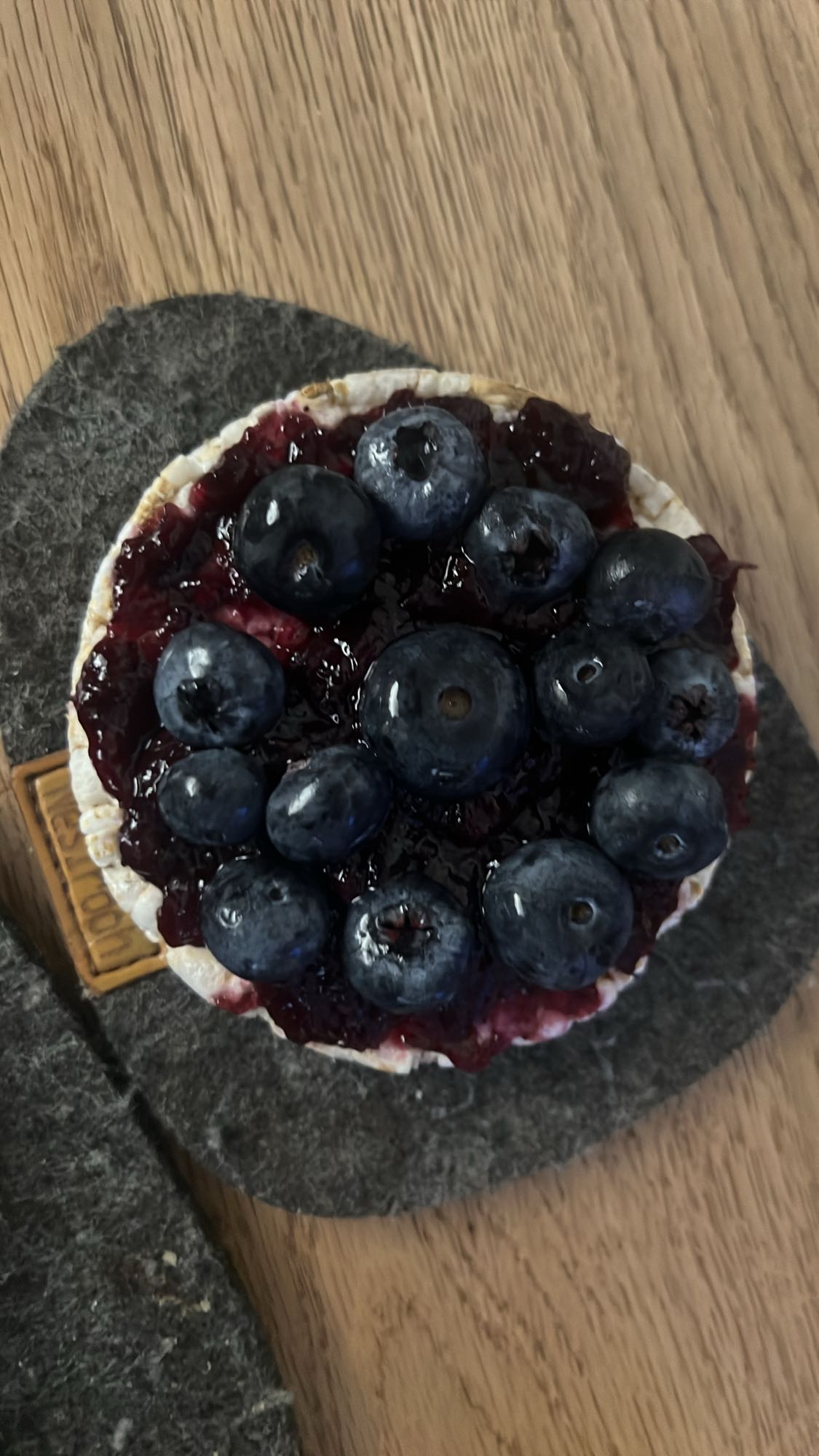 Arroz con arándanos