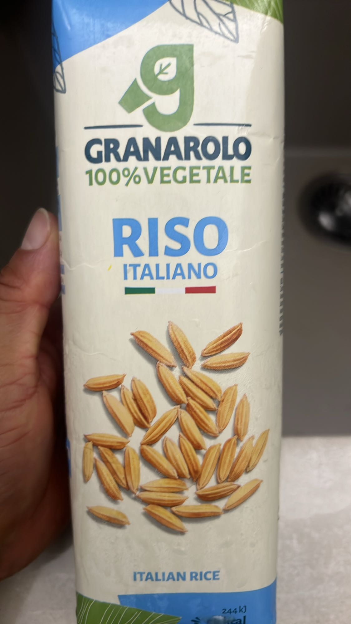 Latte di riso italiano