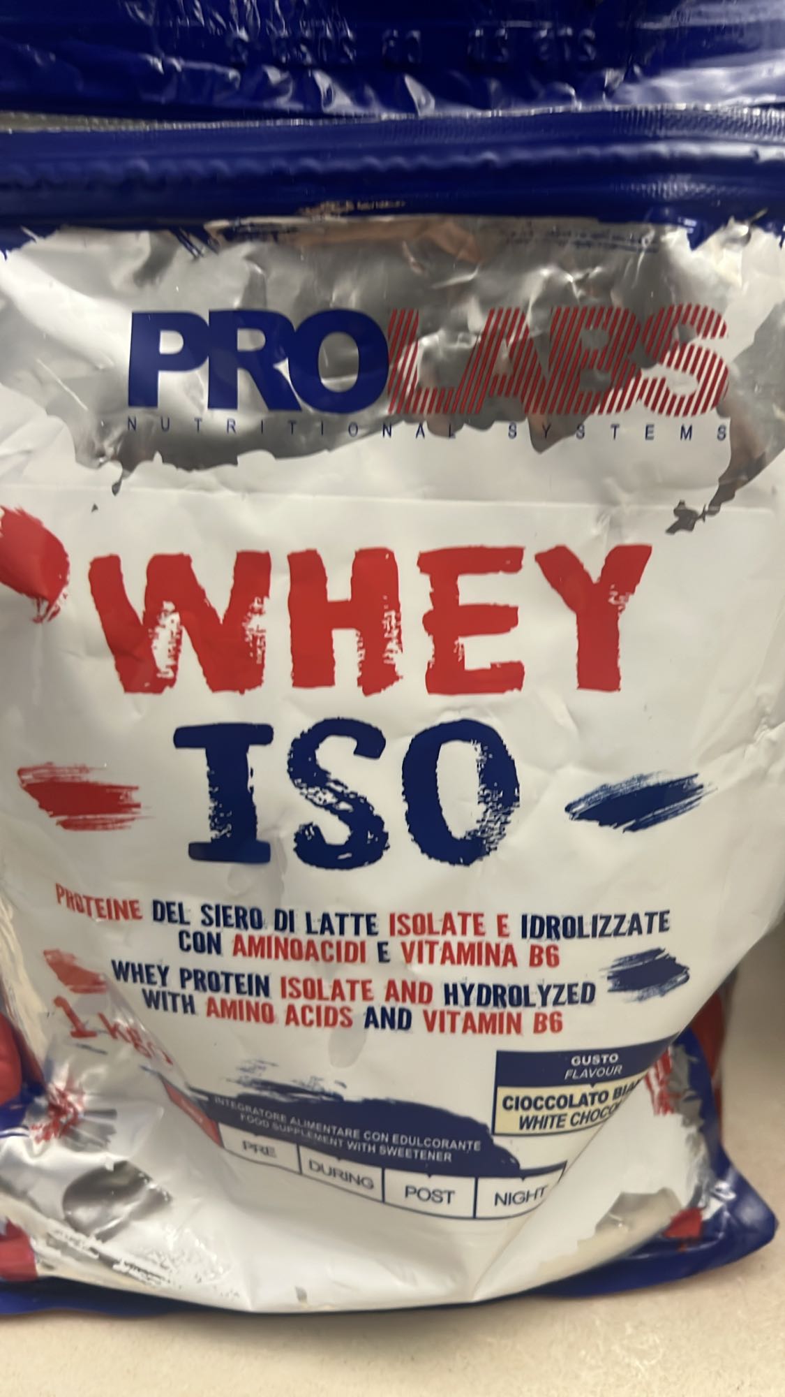 Whey Iso White Chocolate
