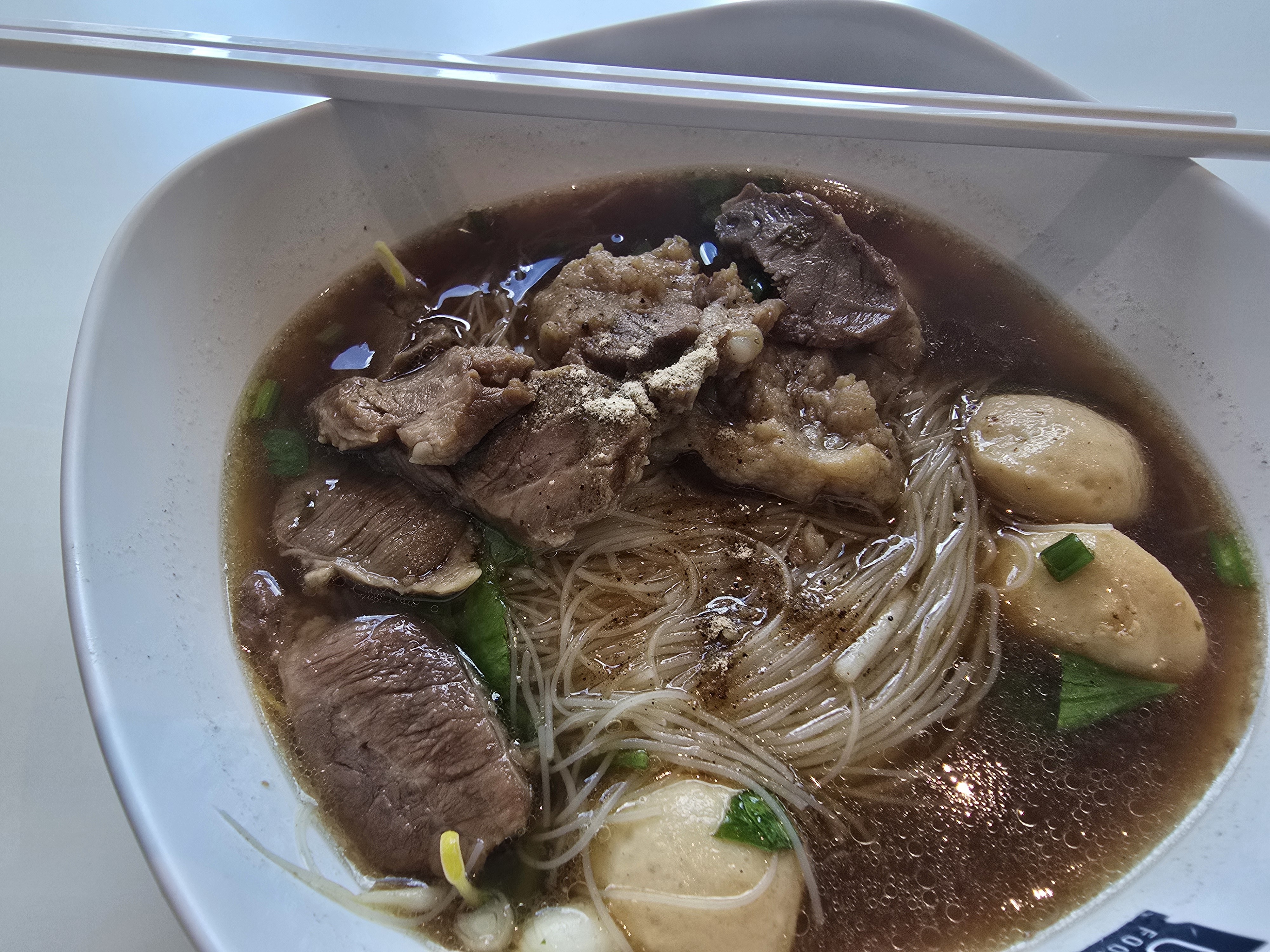 Beef noodle soup