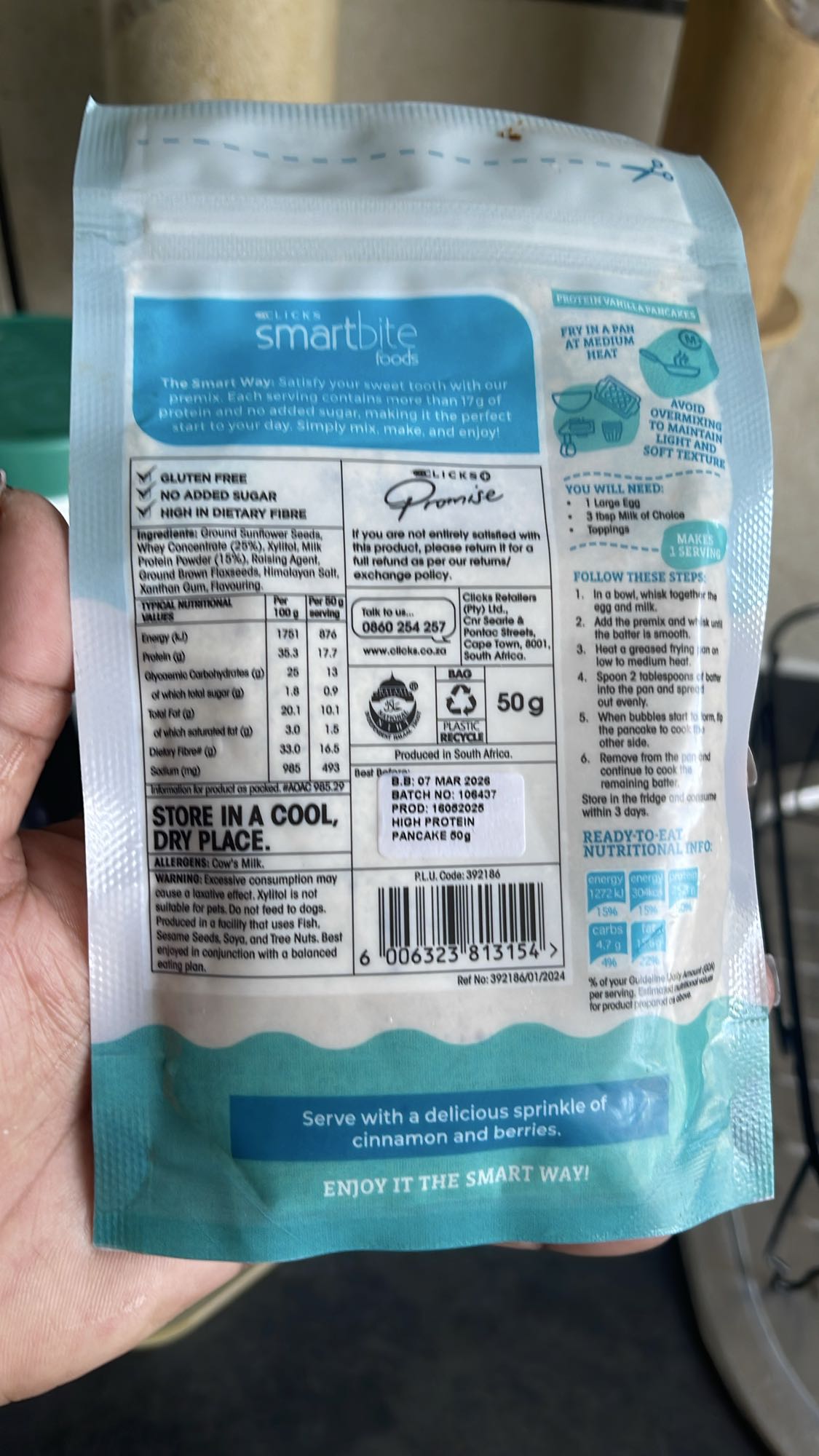 High Protein Pancake Mix