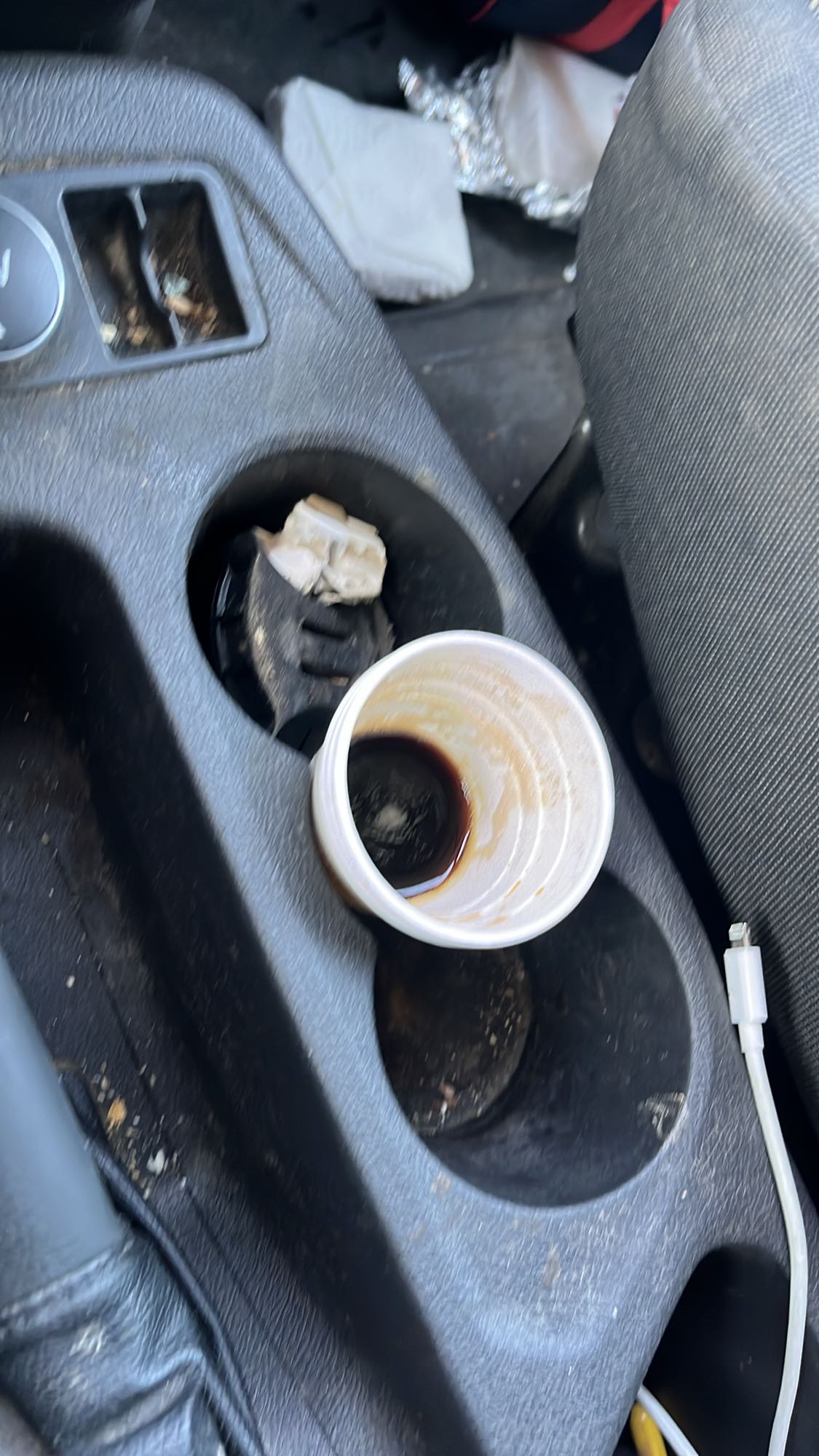 restos de café solo