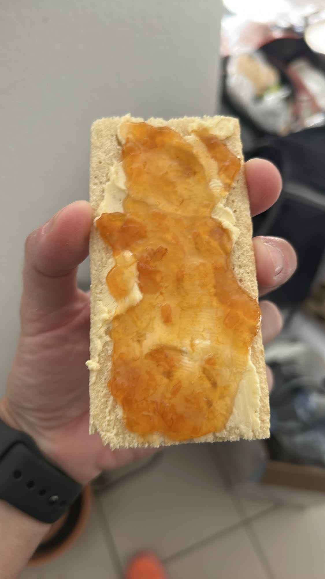 Tartine craquante sucrée