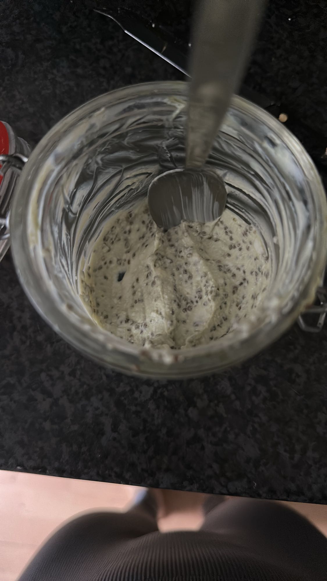 Chiapudding met yoghurt