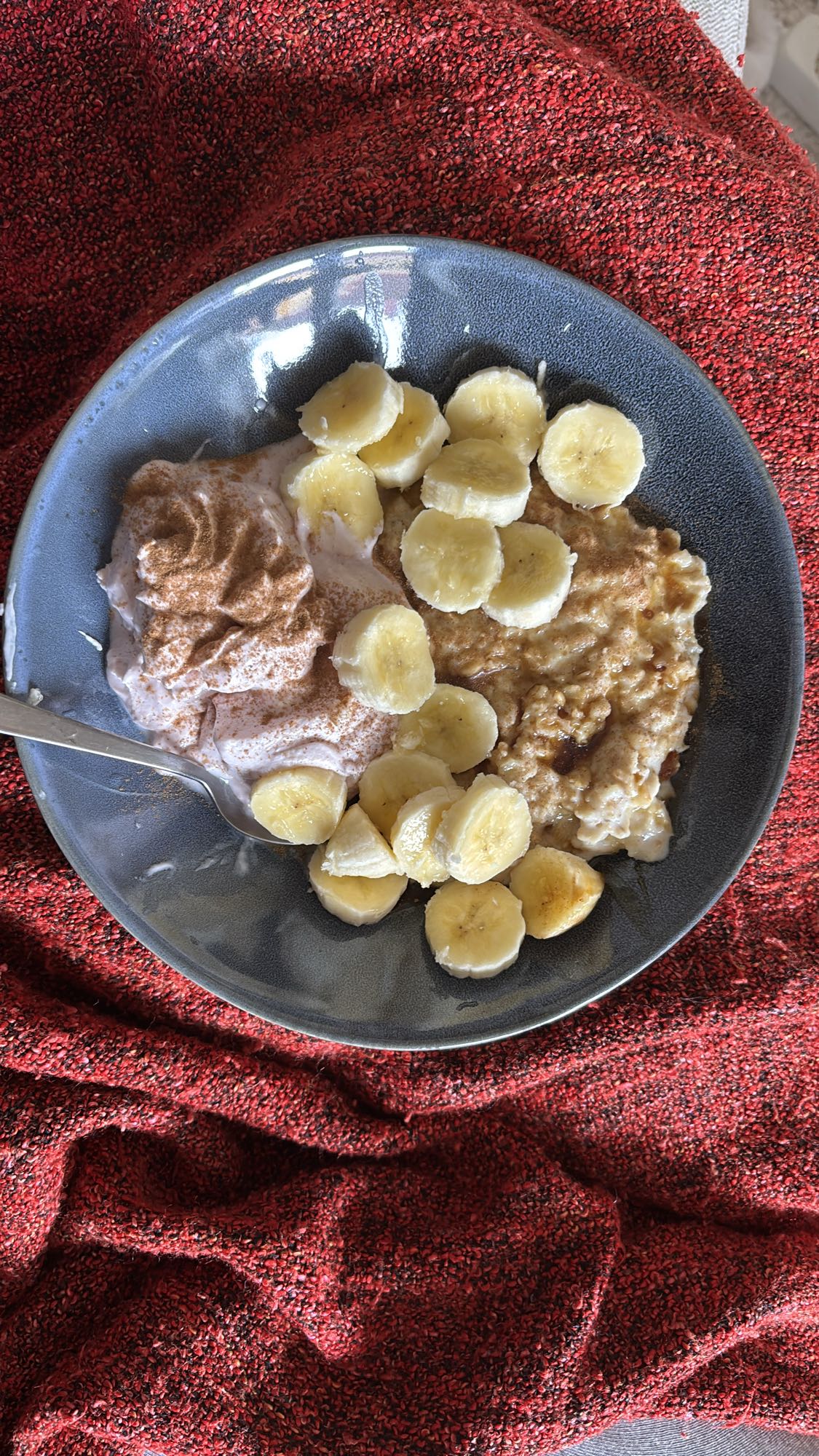Havregrynsgröt med banan