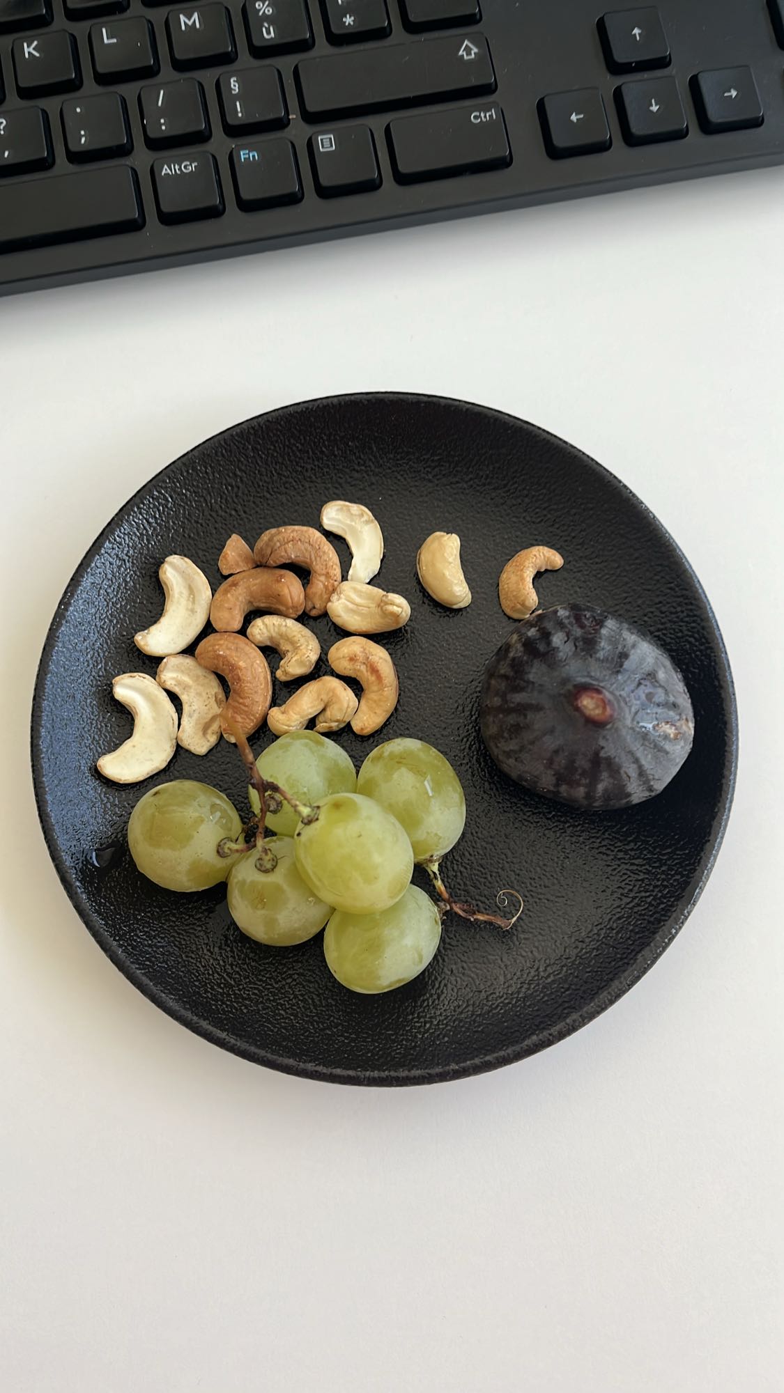 Collation fruits et noix