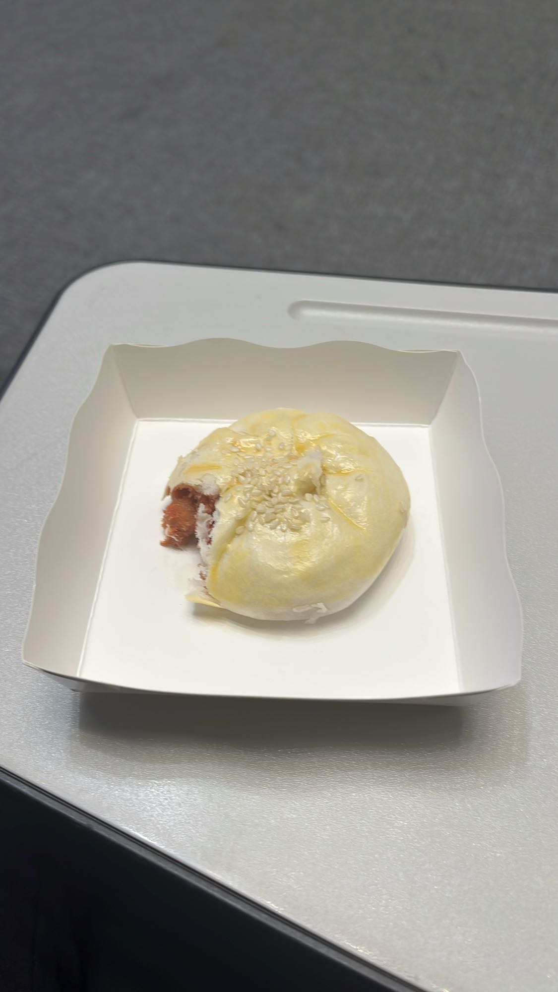 Pork bun with sesame