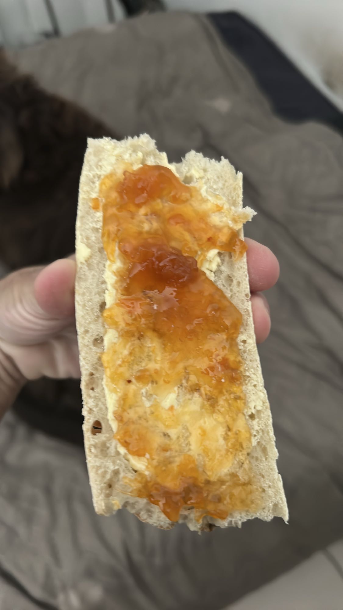 Tartine beurre confiture