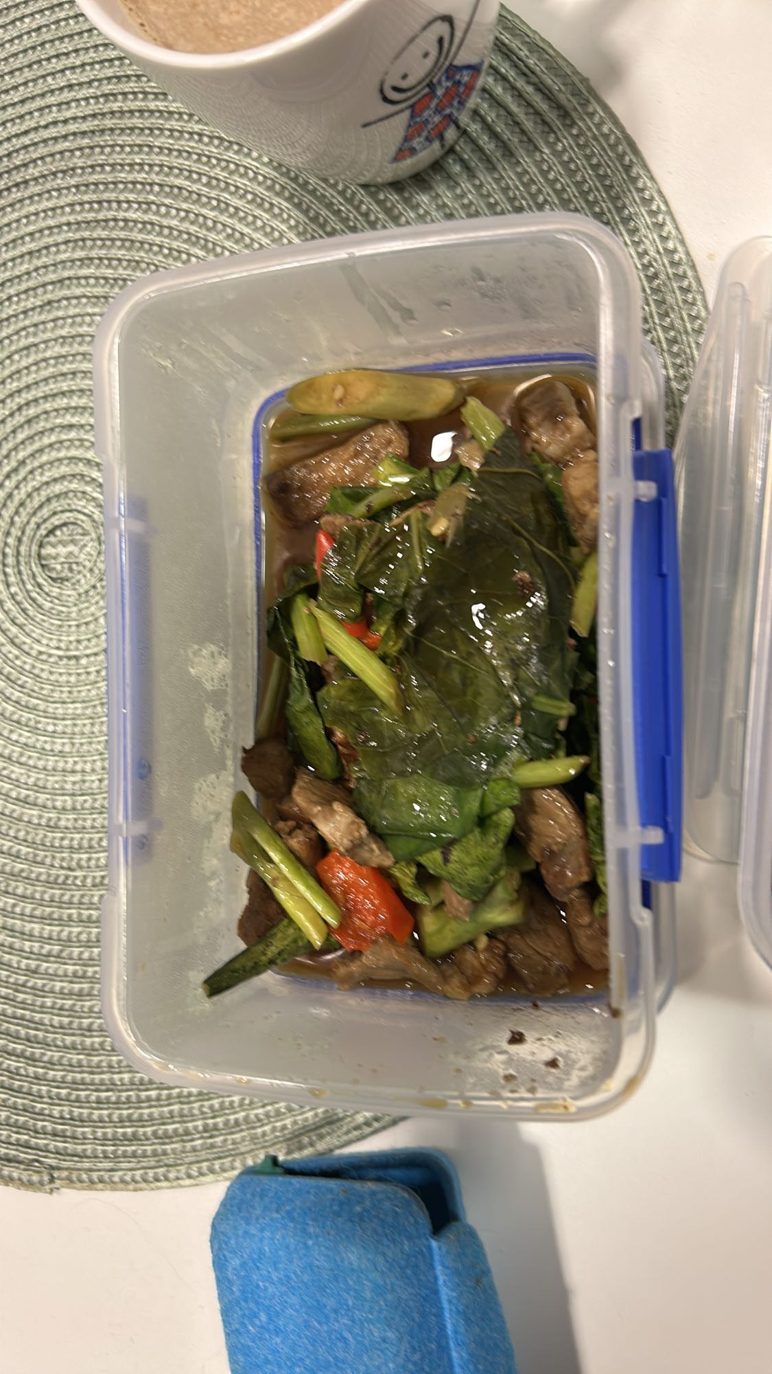 Biff med grønnsaker