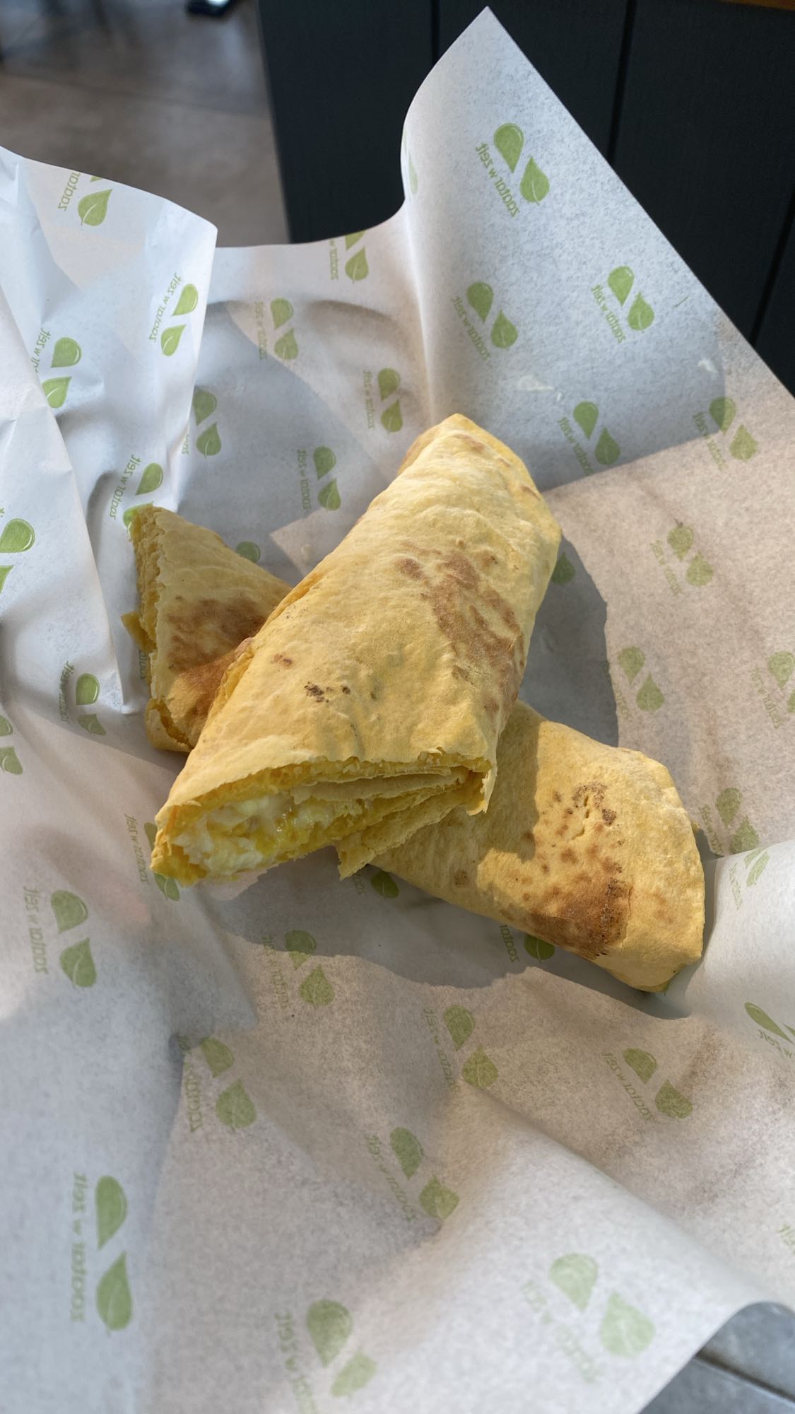Egg and Cheese Wrap