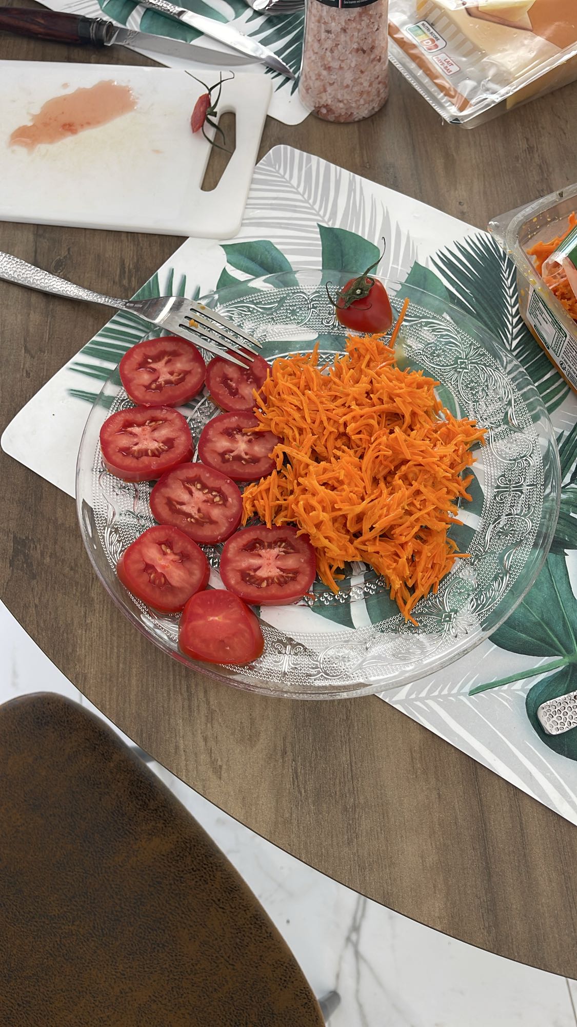 Salade tomate carotte