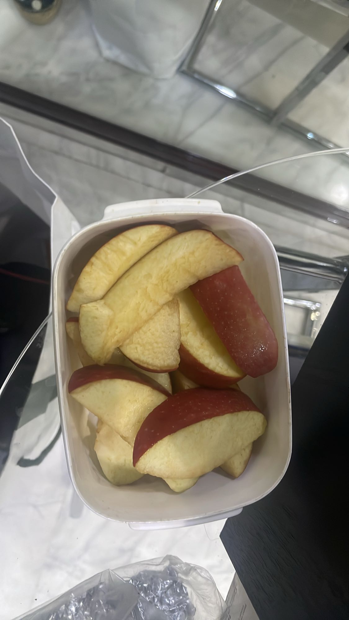 Sliced Apple Snack