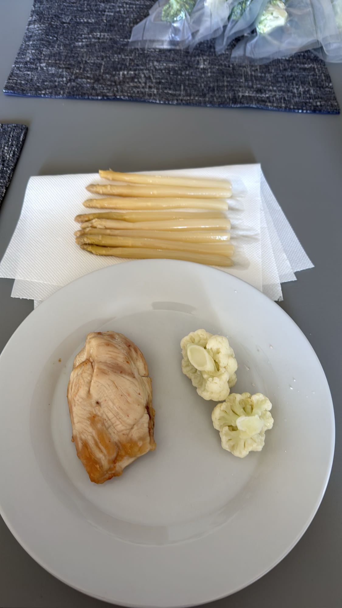 Piept de pui cu sparanghel