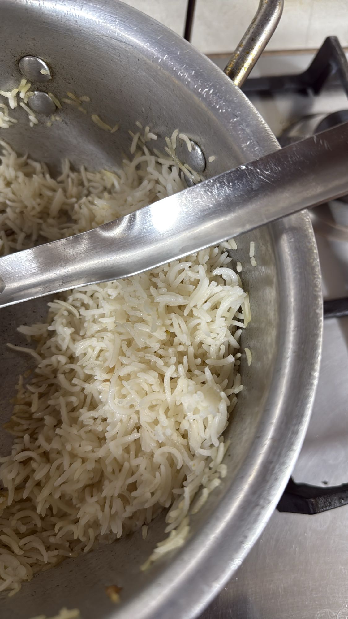 أرز أبيض مسلوق