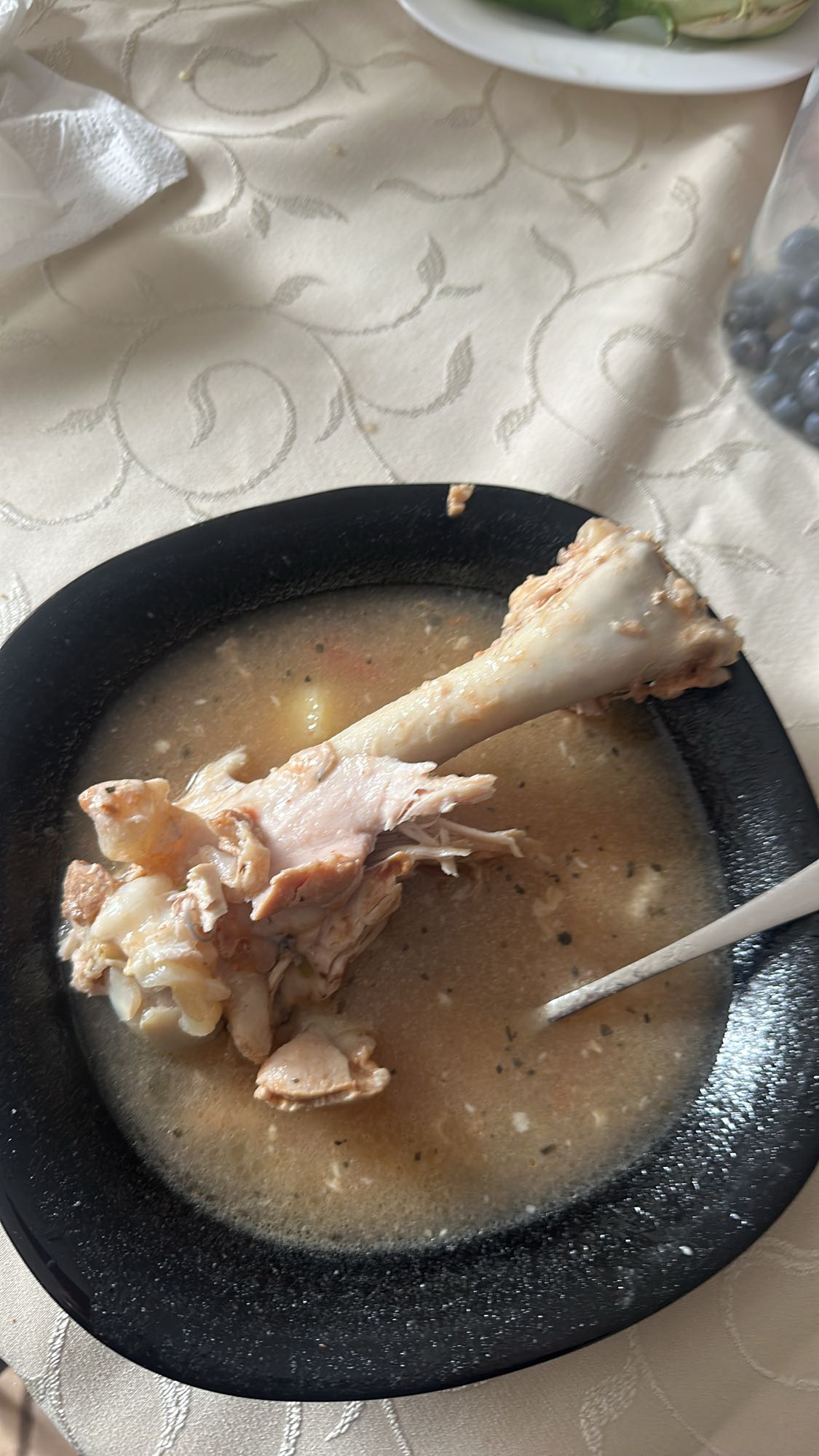 Supă cu os de vită