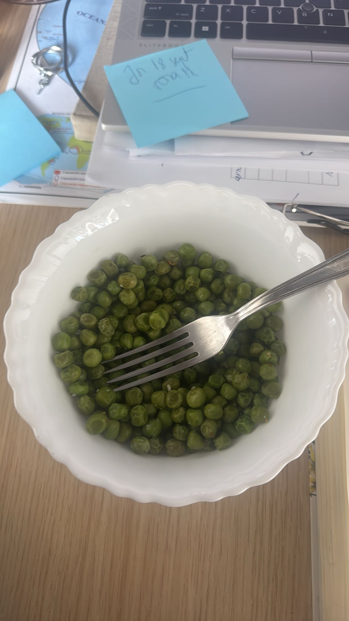Boiled Green Peas