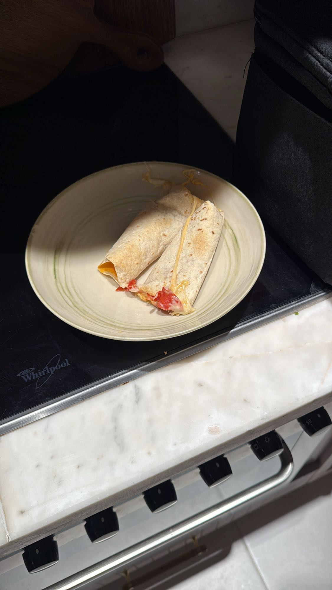 Cheese and Tomato Wraps