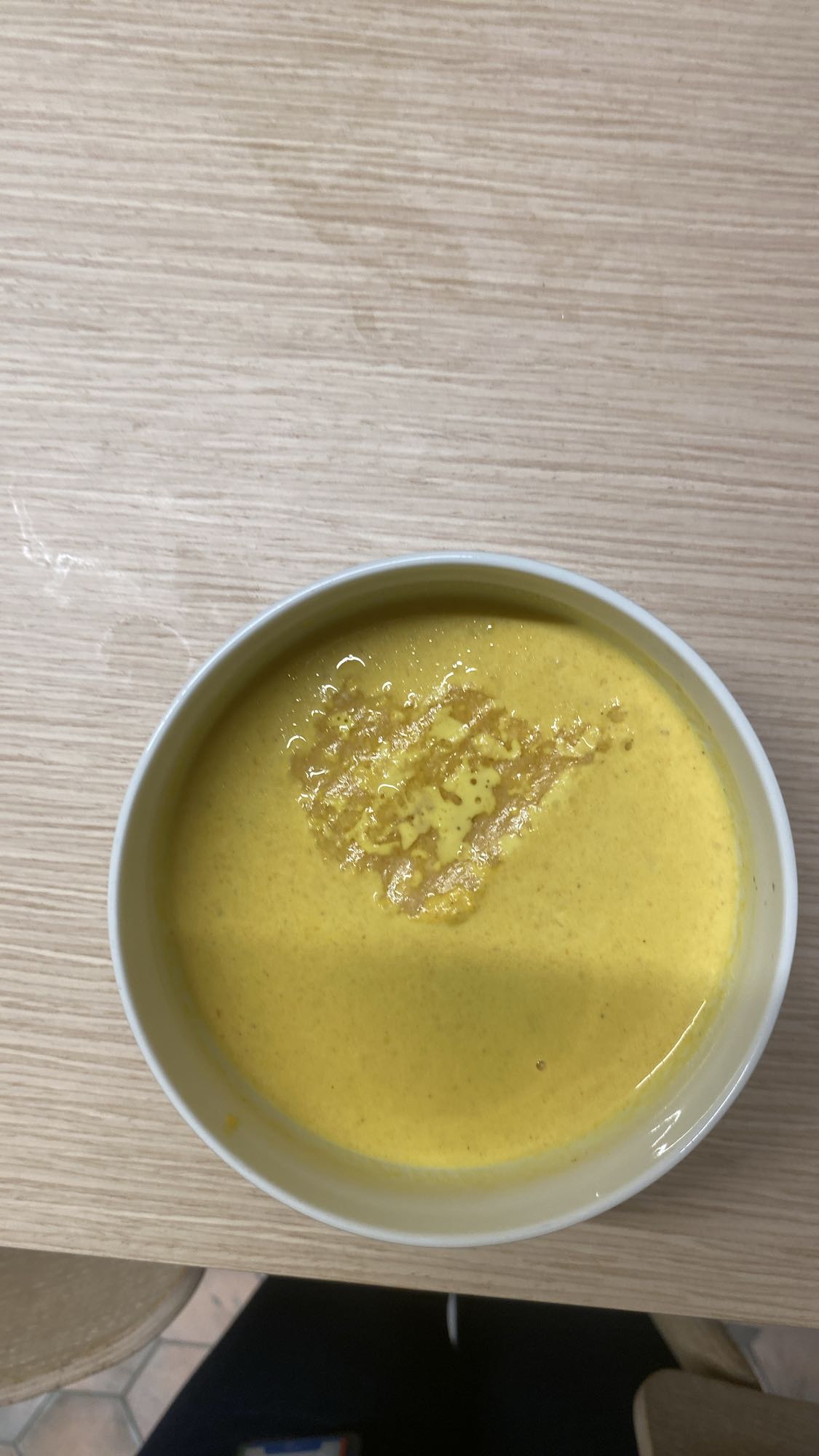 Soupe de carottes au curry