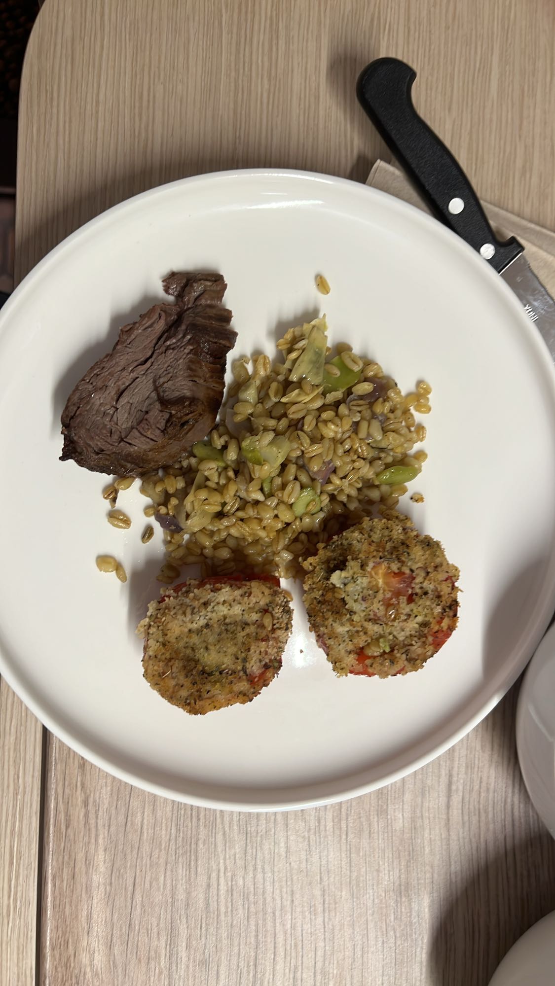 Boeuf avec légumes farcis