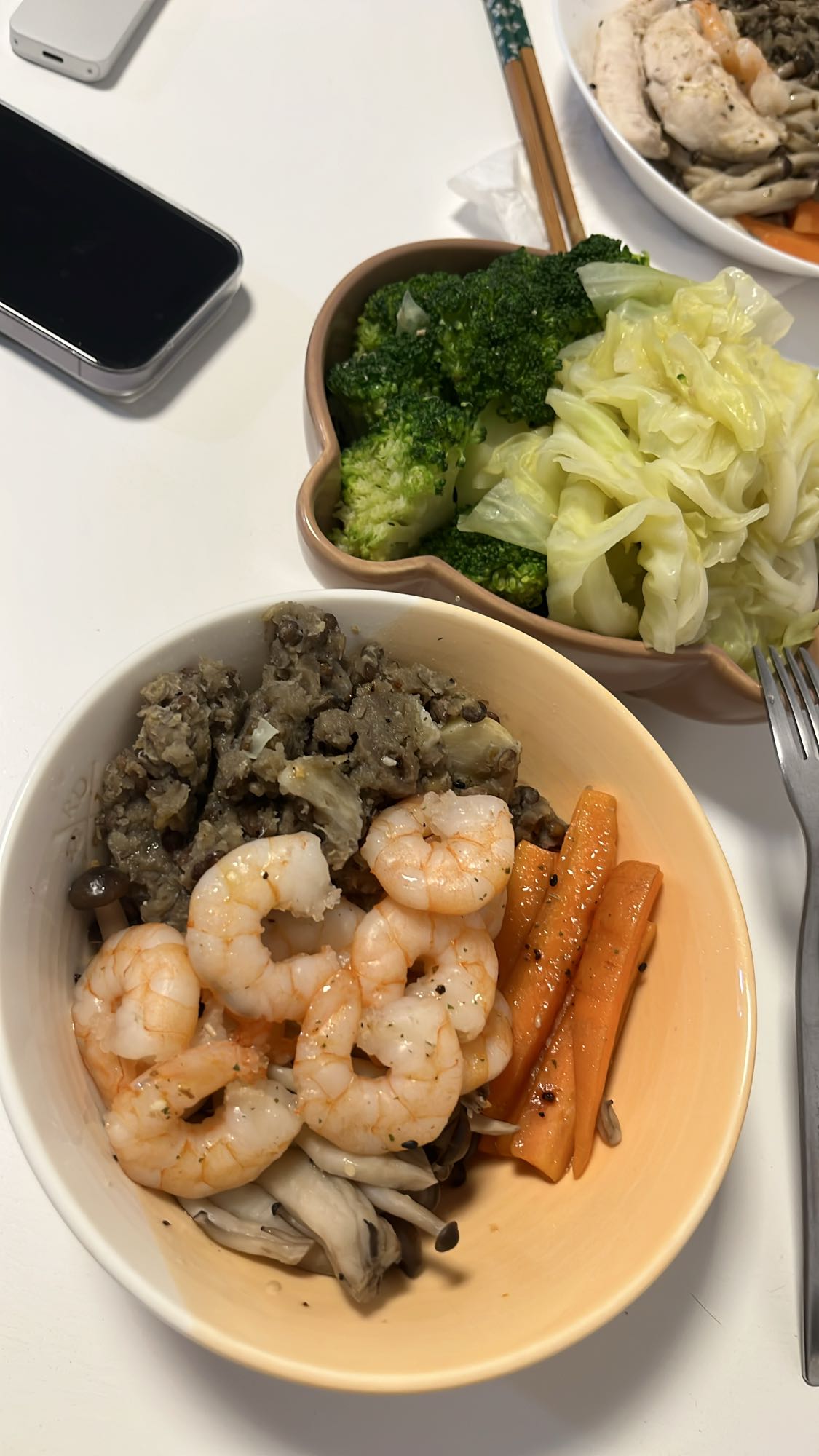 Shrimp Veggie Bowl