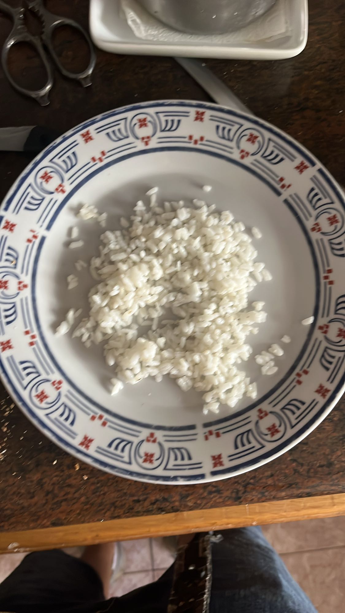 Arroz blanco cocido