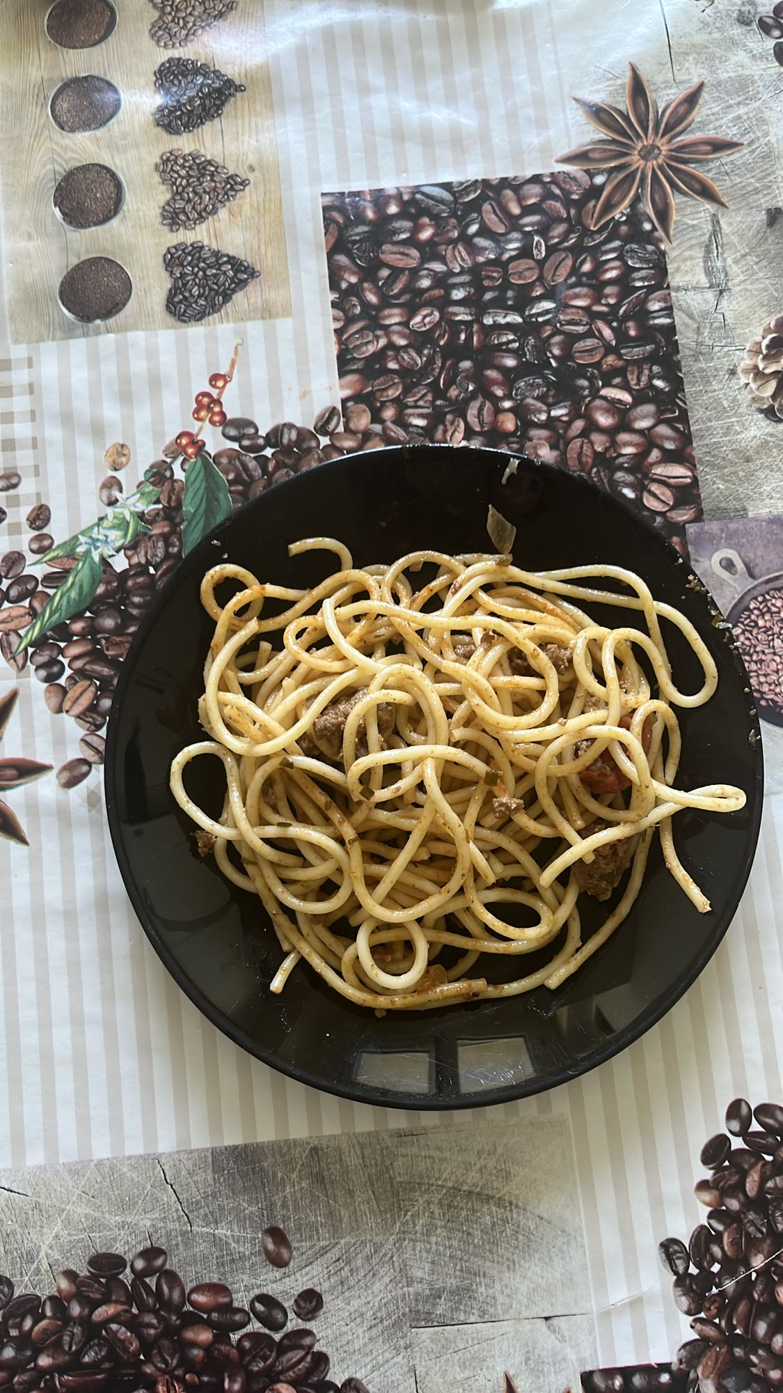 Spaghetti à la viande