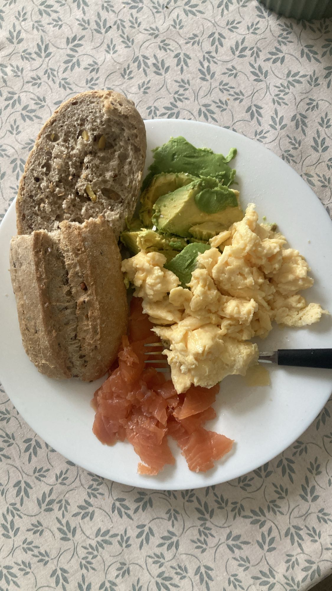 Salmon Egg Avocado Toast