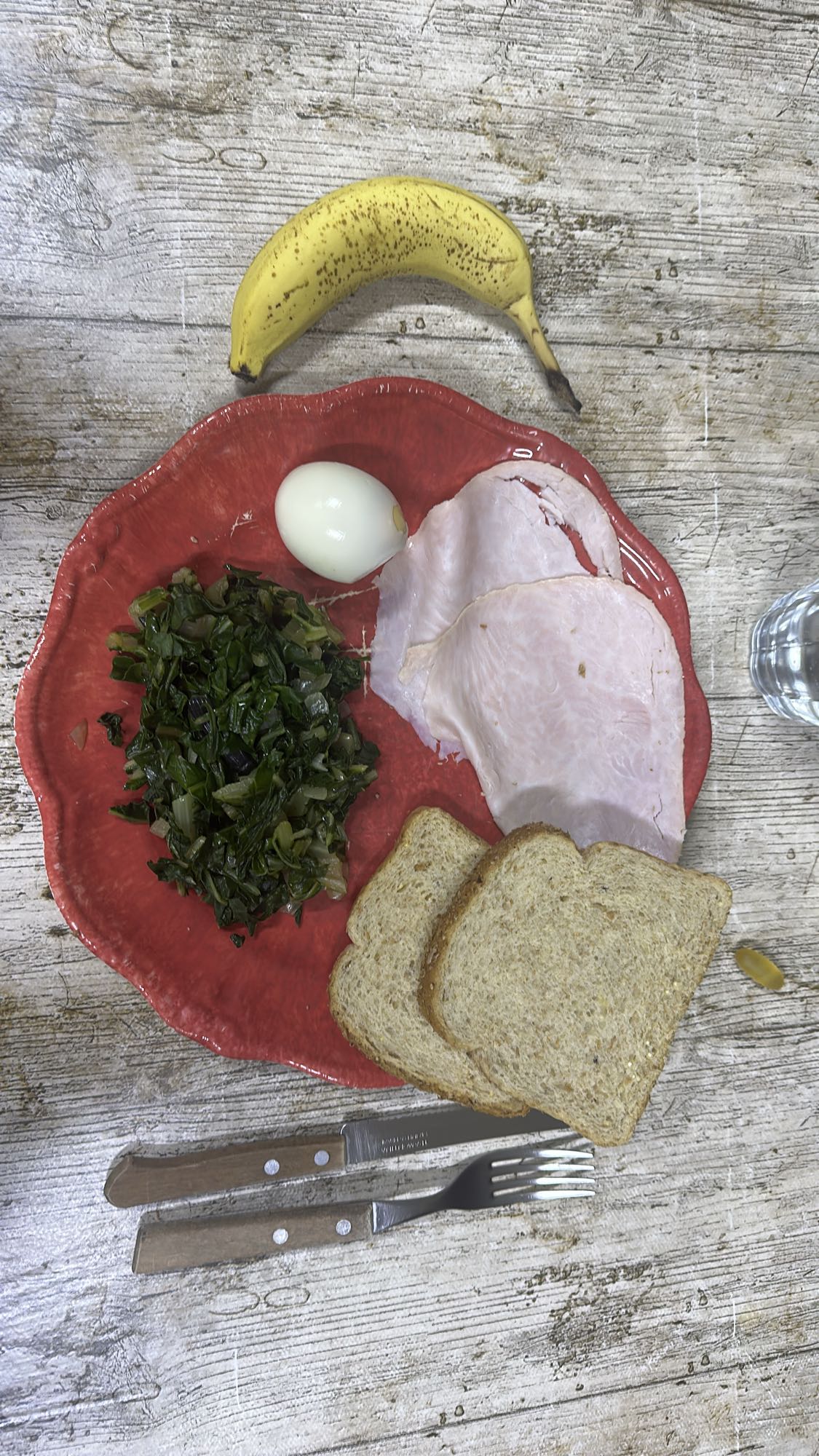 Desayuno saludable mixto