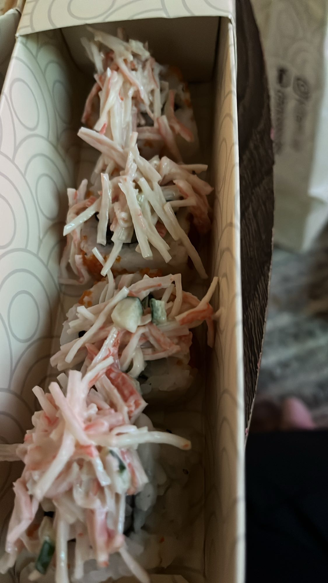 Crab Salad Sushi Rolls