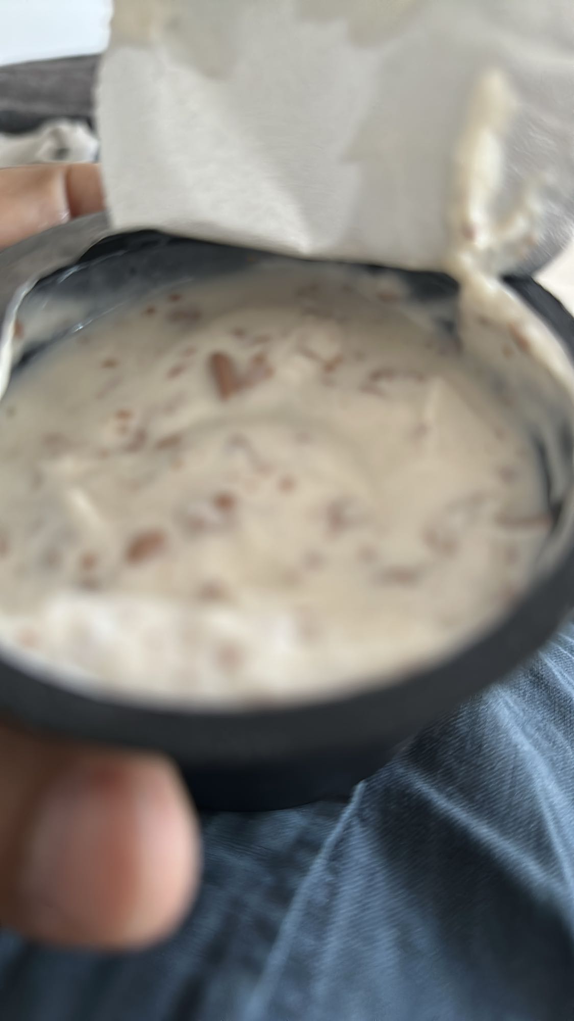 chocolate chip yogurt cup