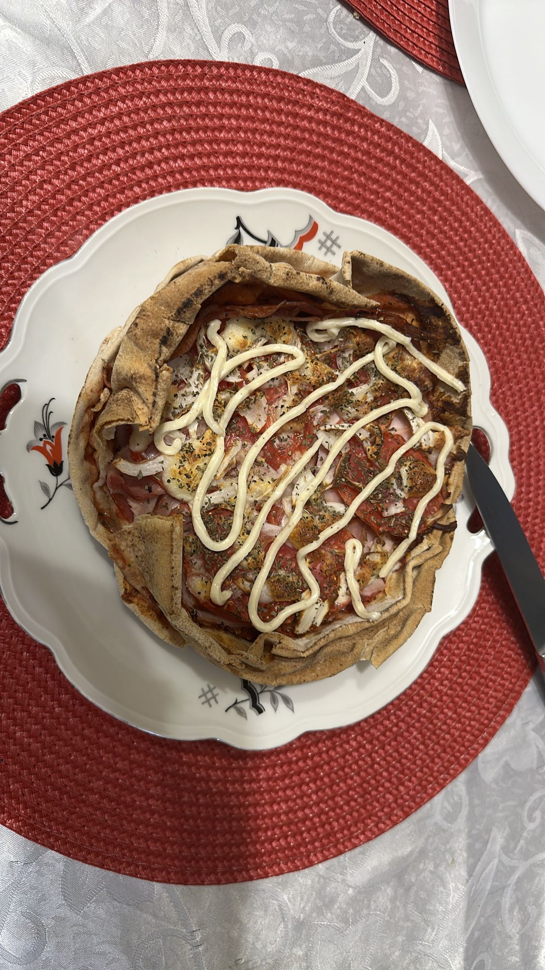 Pizza cu blat integral