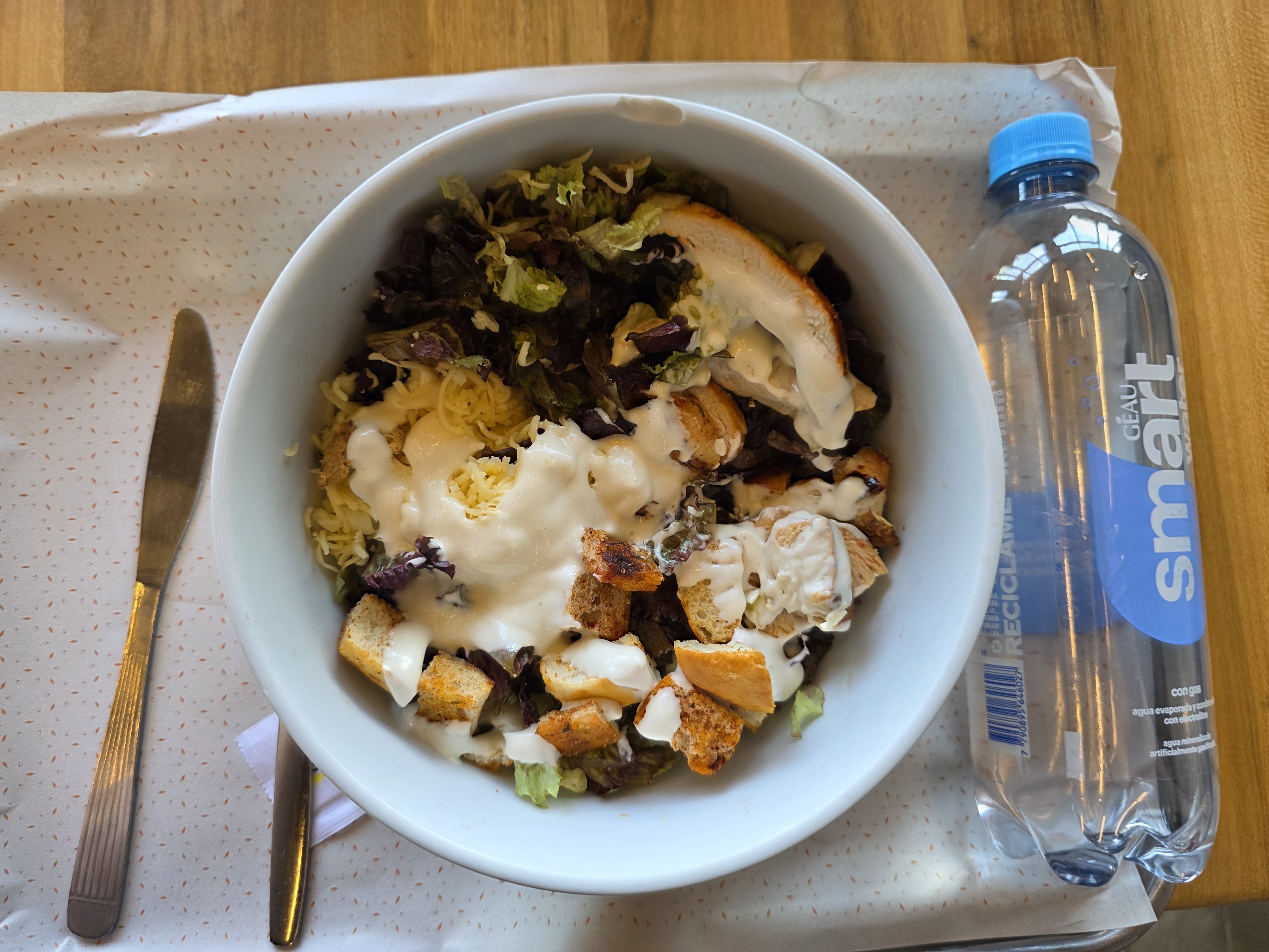 Ensalada César con pollo