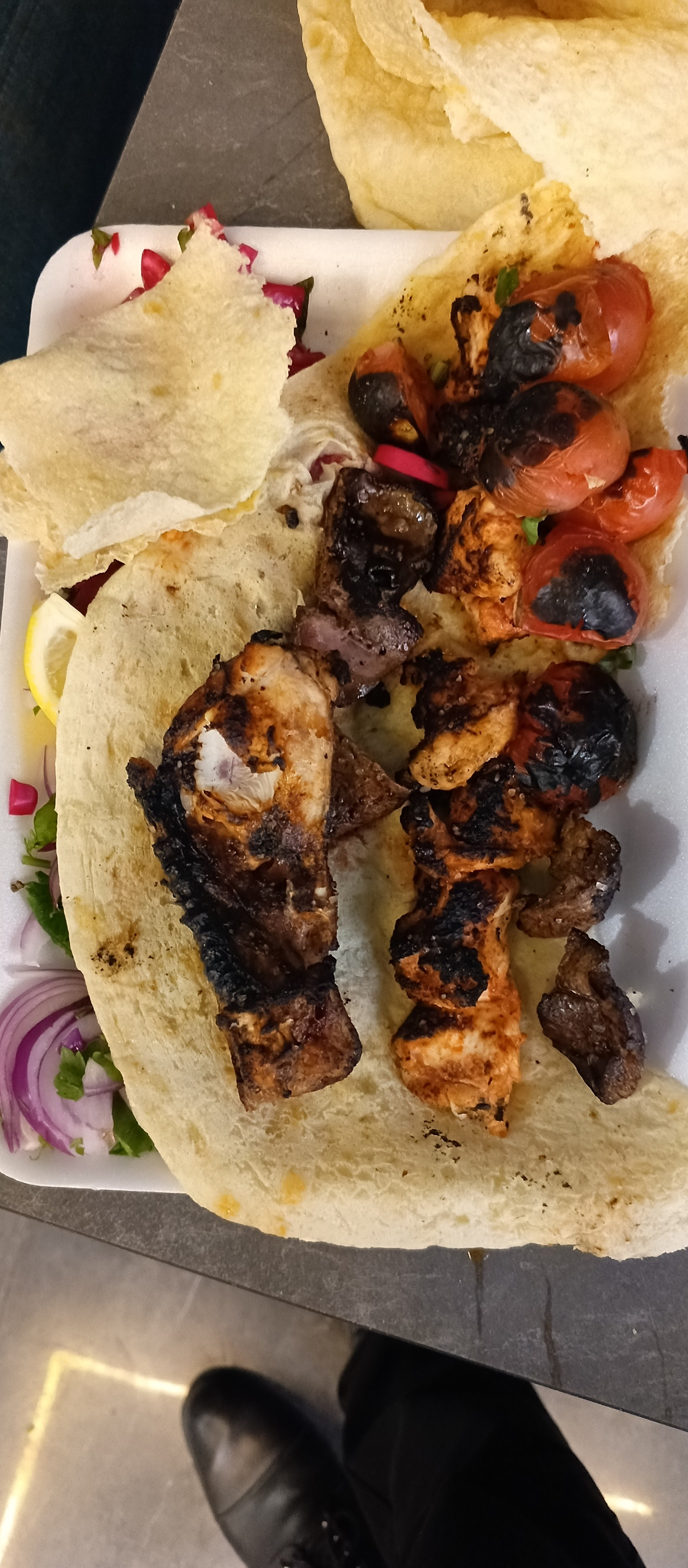 Grilled Kebab Wrap