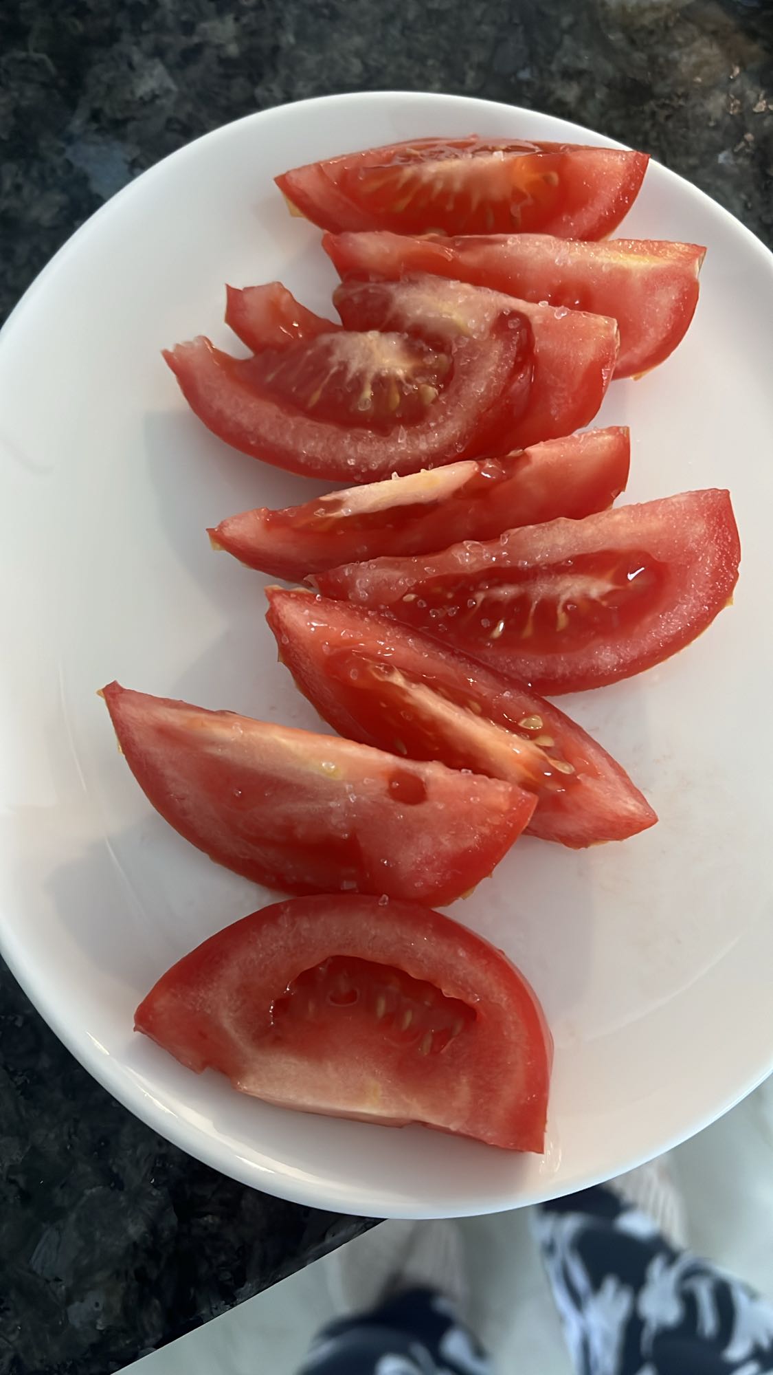 Gesneden tomaten