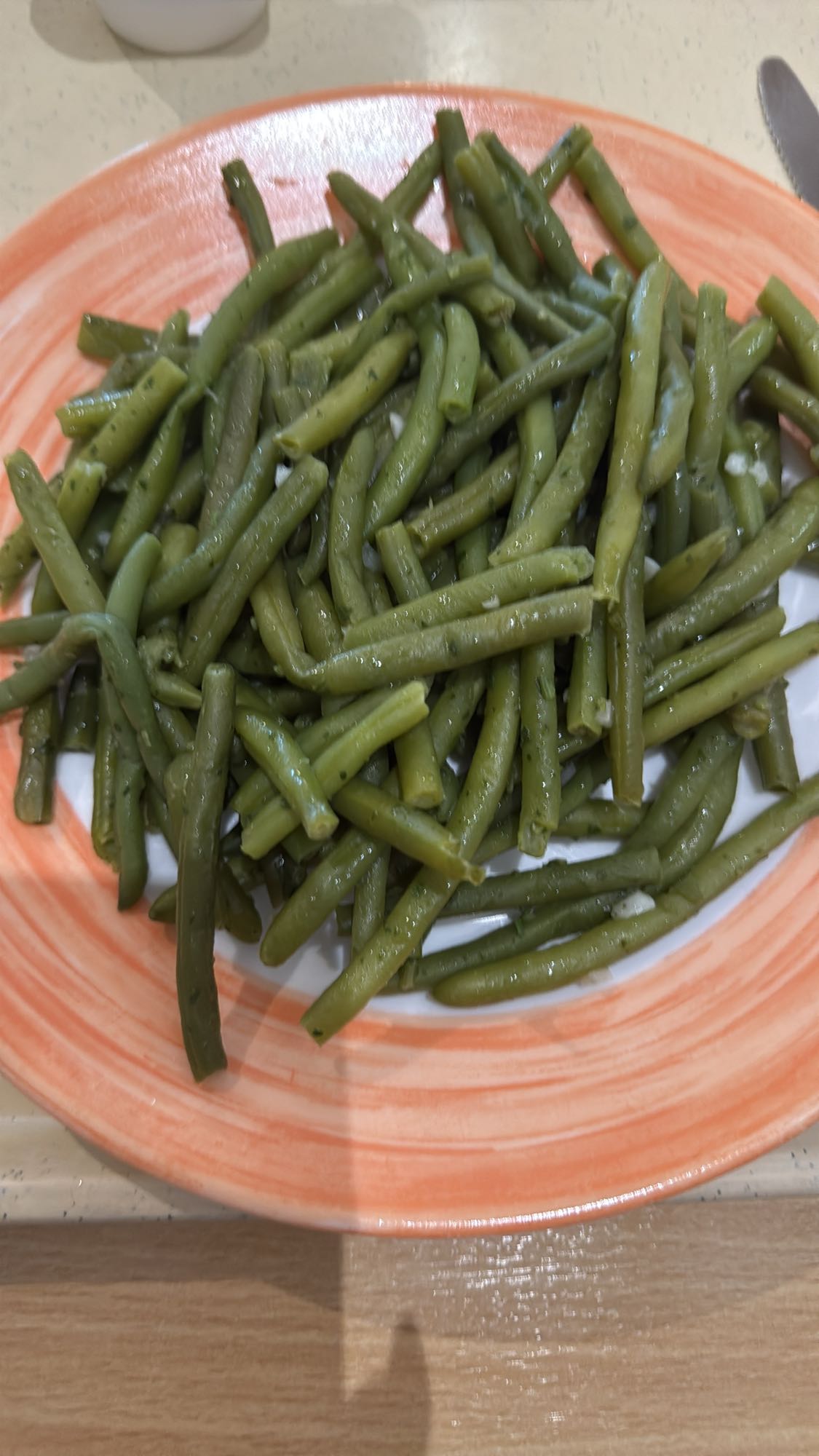 haricots verts vapeur