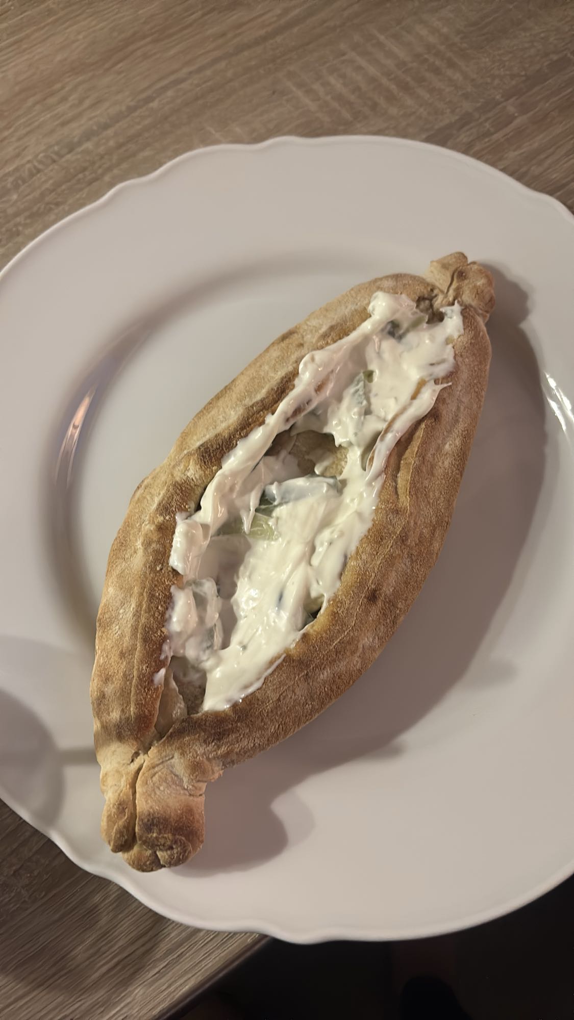 Gefülltes Fladenbrot