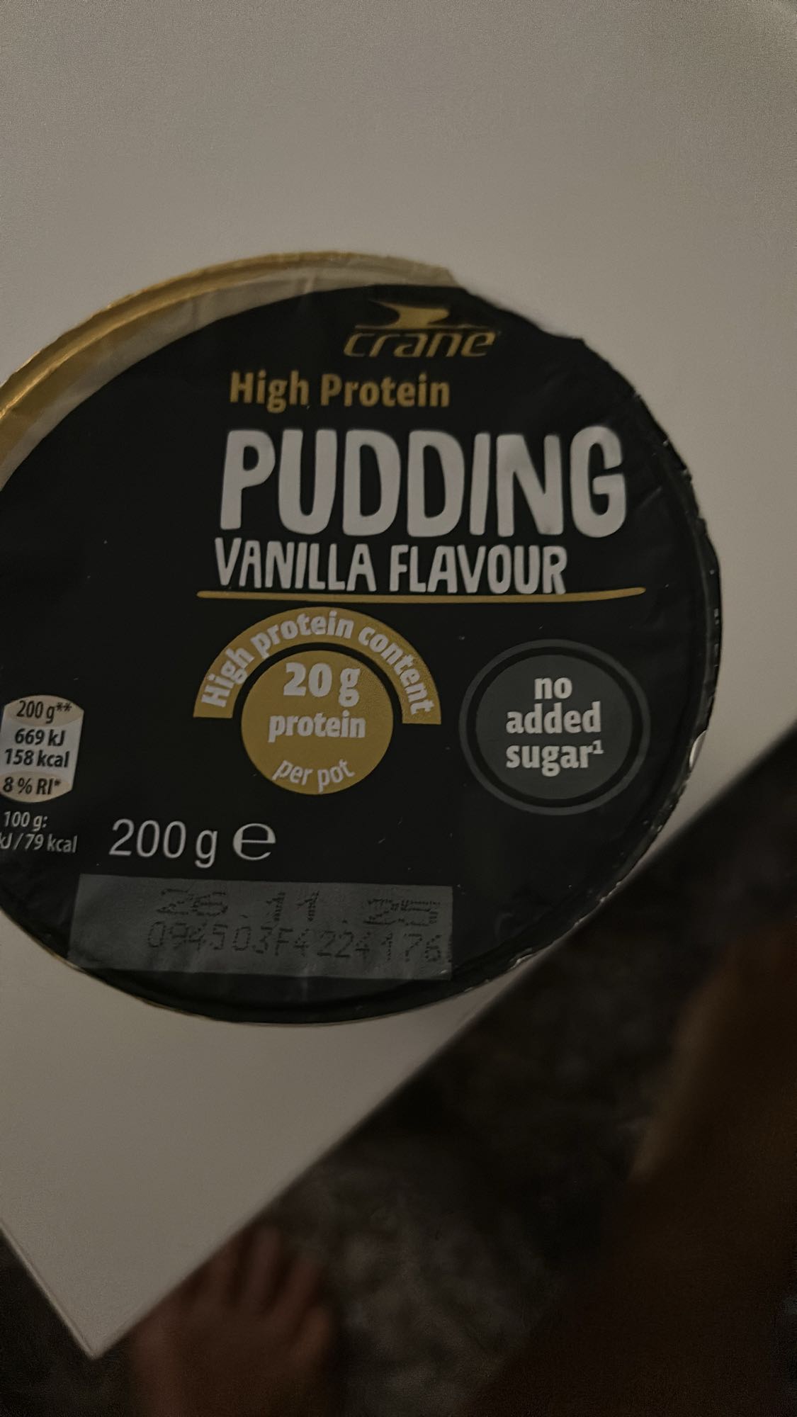 Vanille Proteinpudding