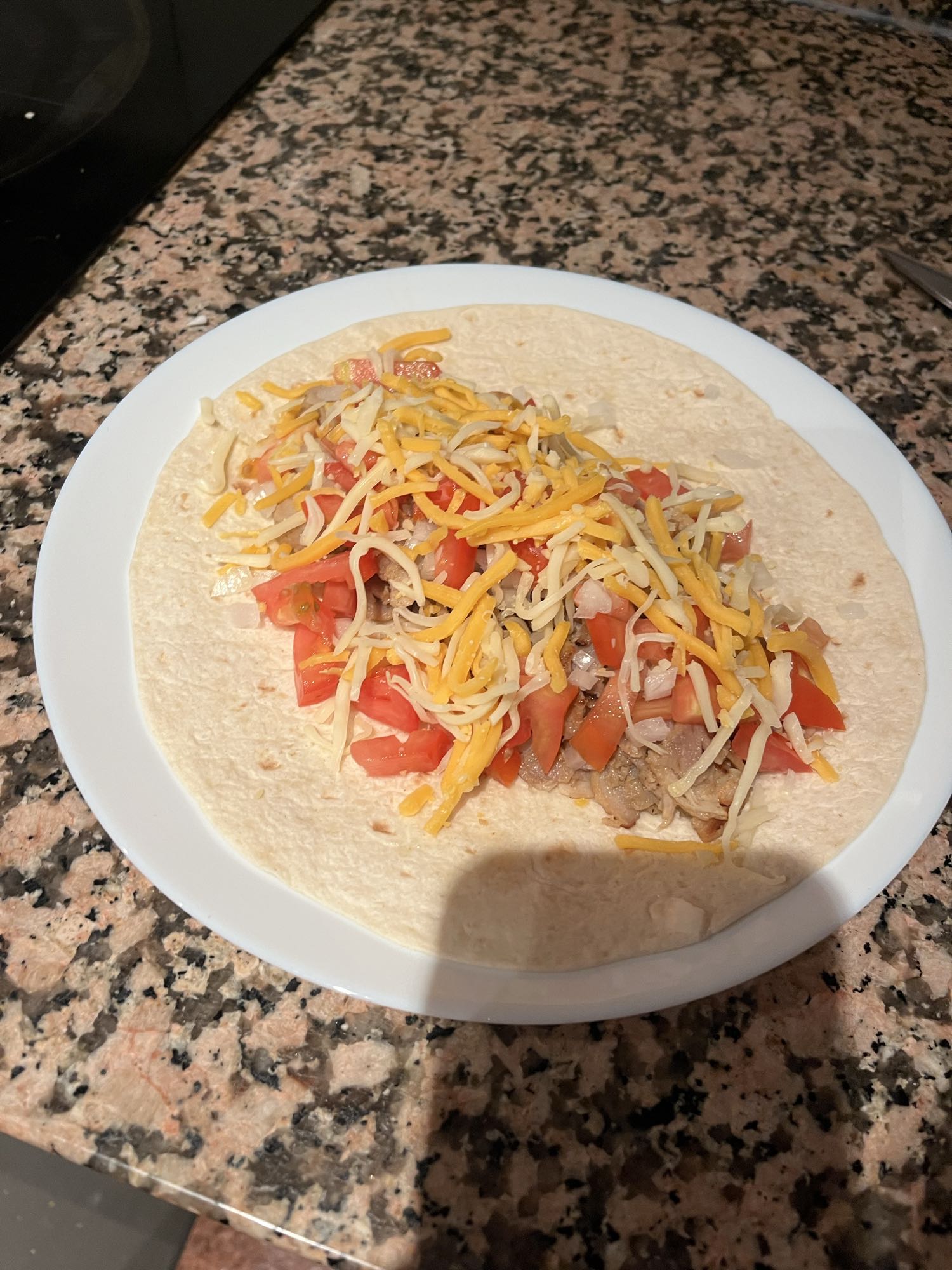 Burrito de pollo