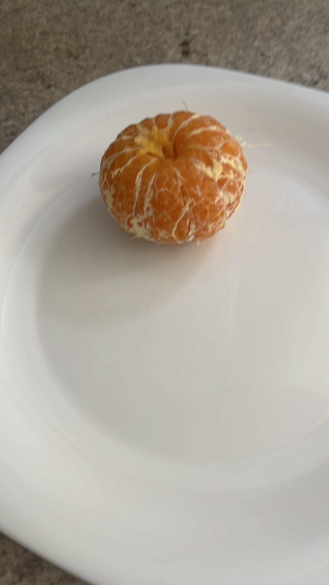 mandarina pelada