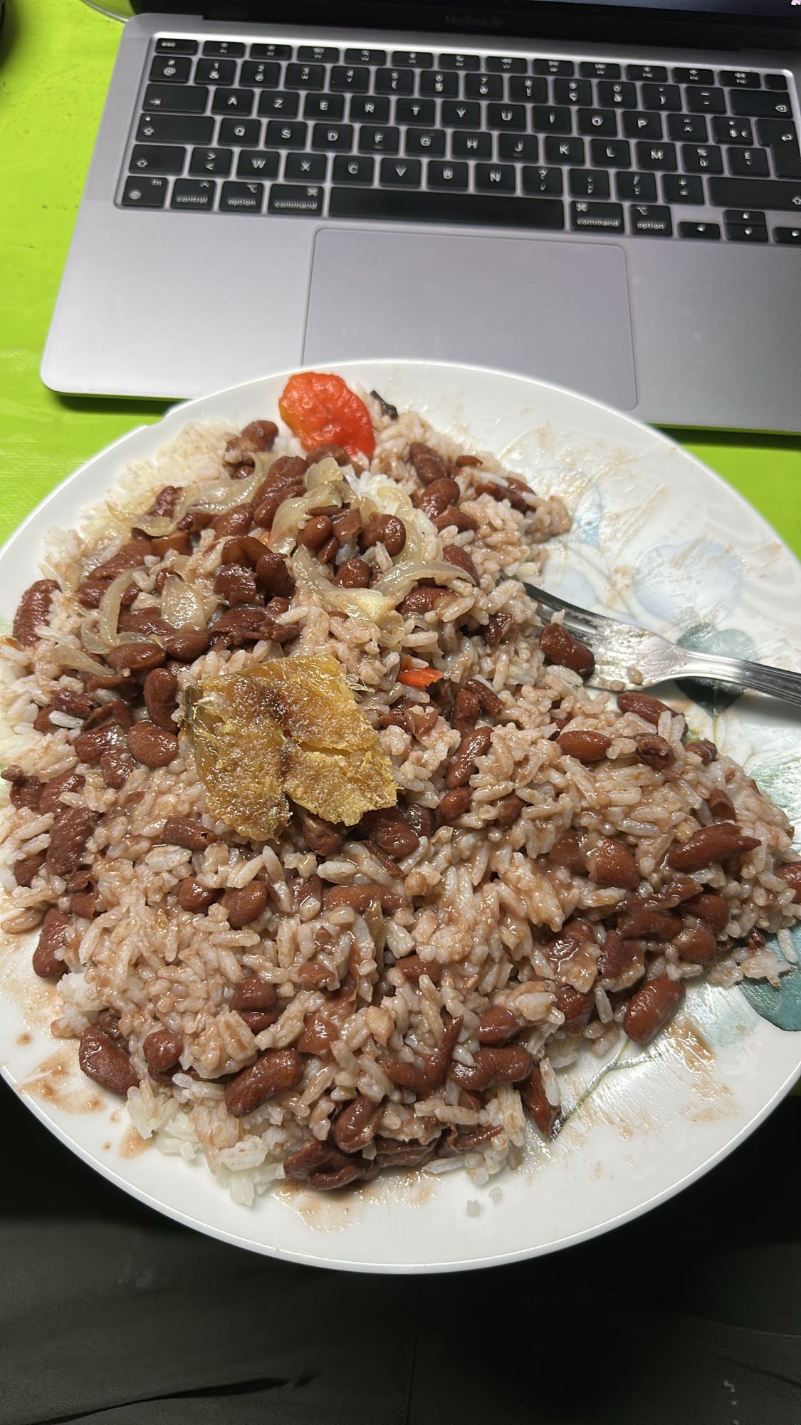 Riz aux haricots rouges