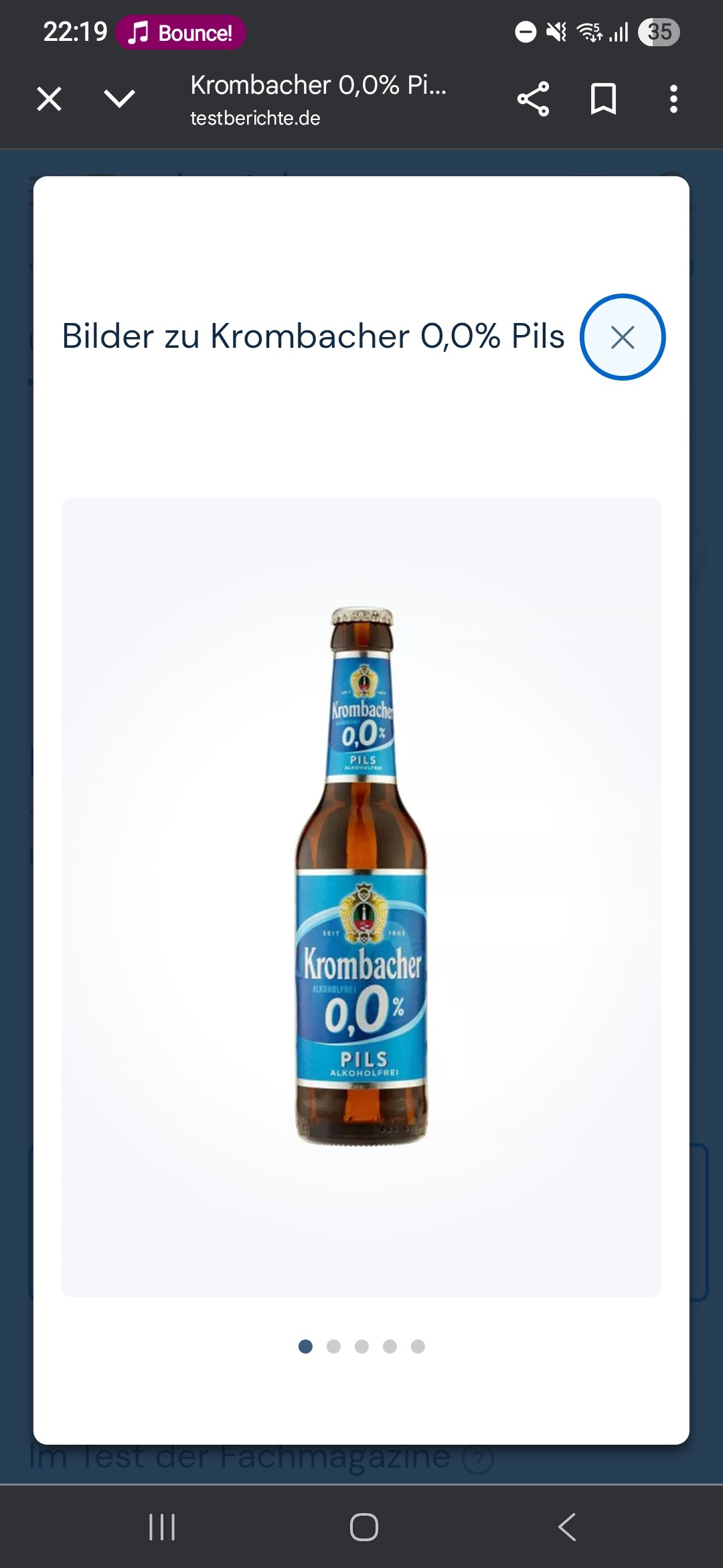 Krombacher 0,0% Pils