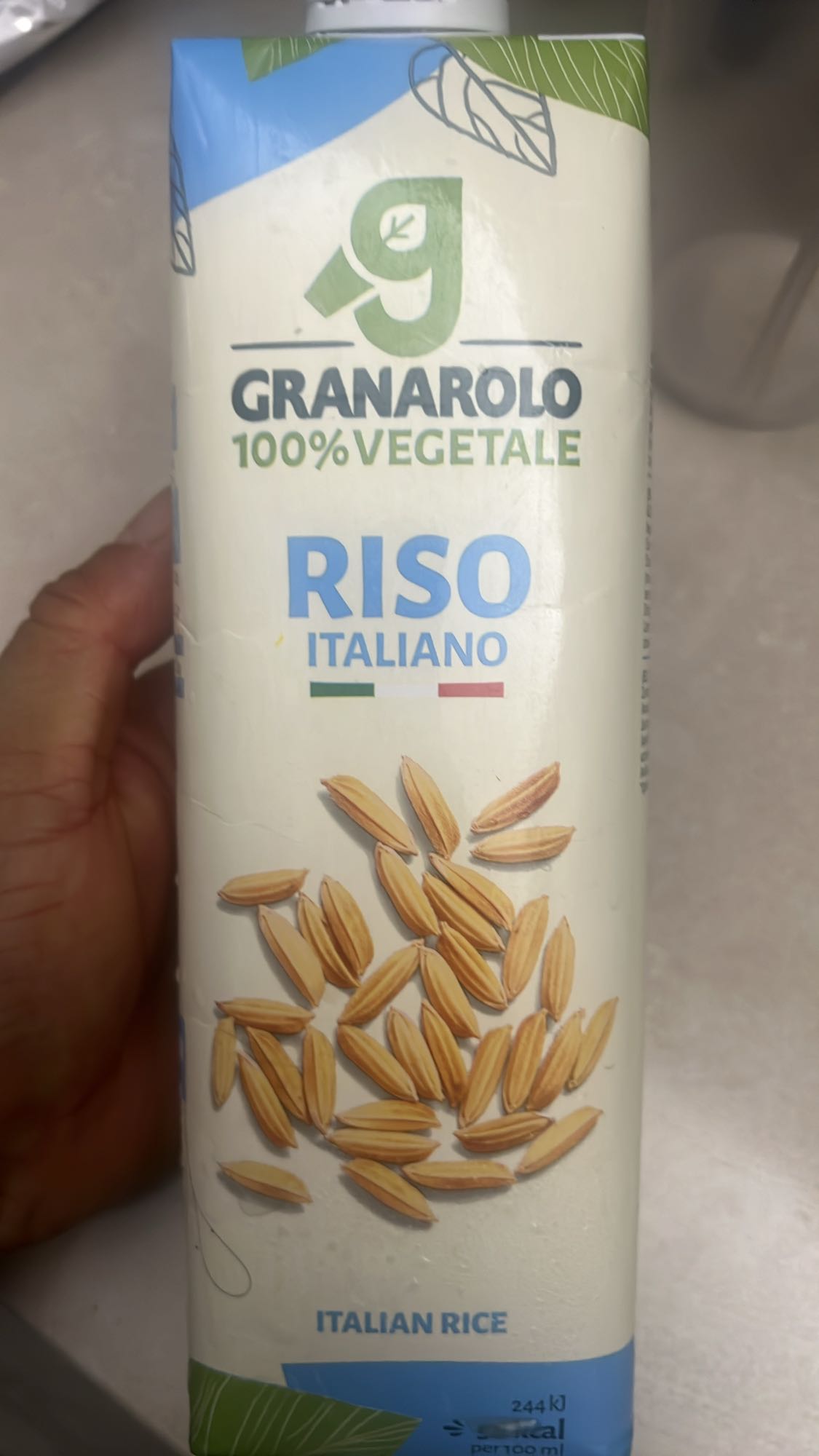 Latte di riso italiano