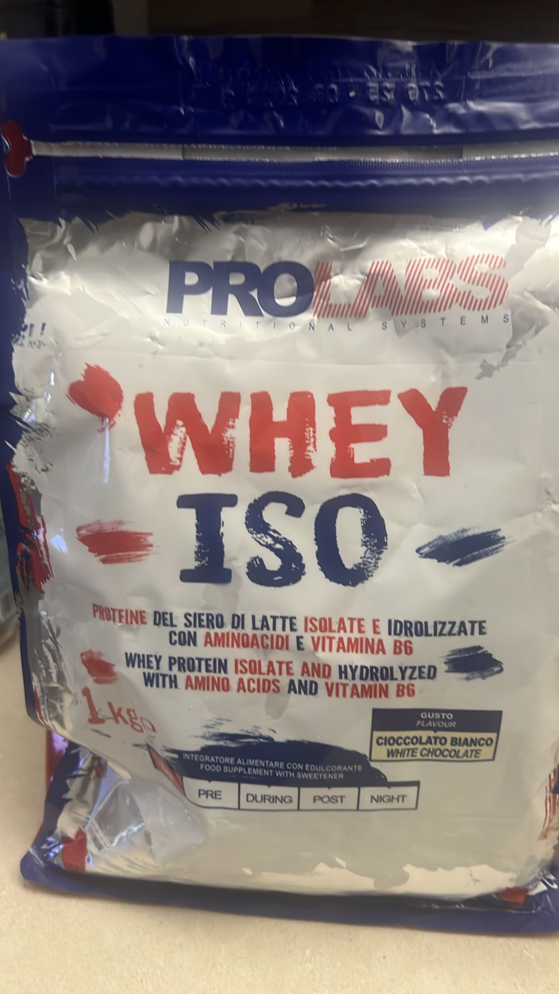 Whey Iso Cioccolato Bianco